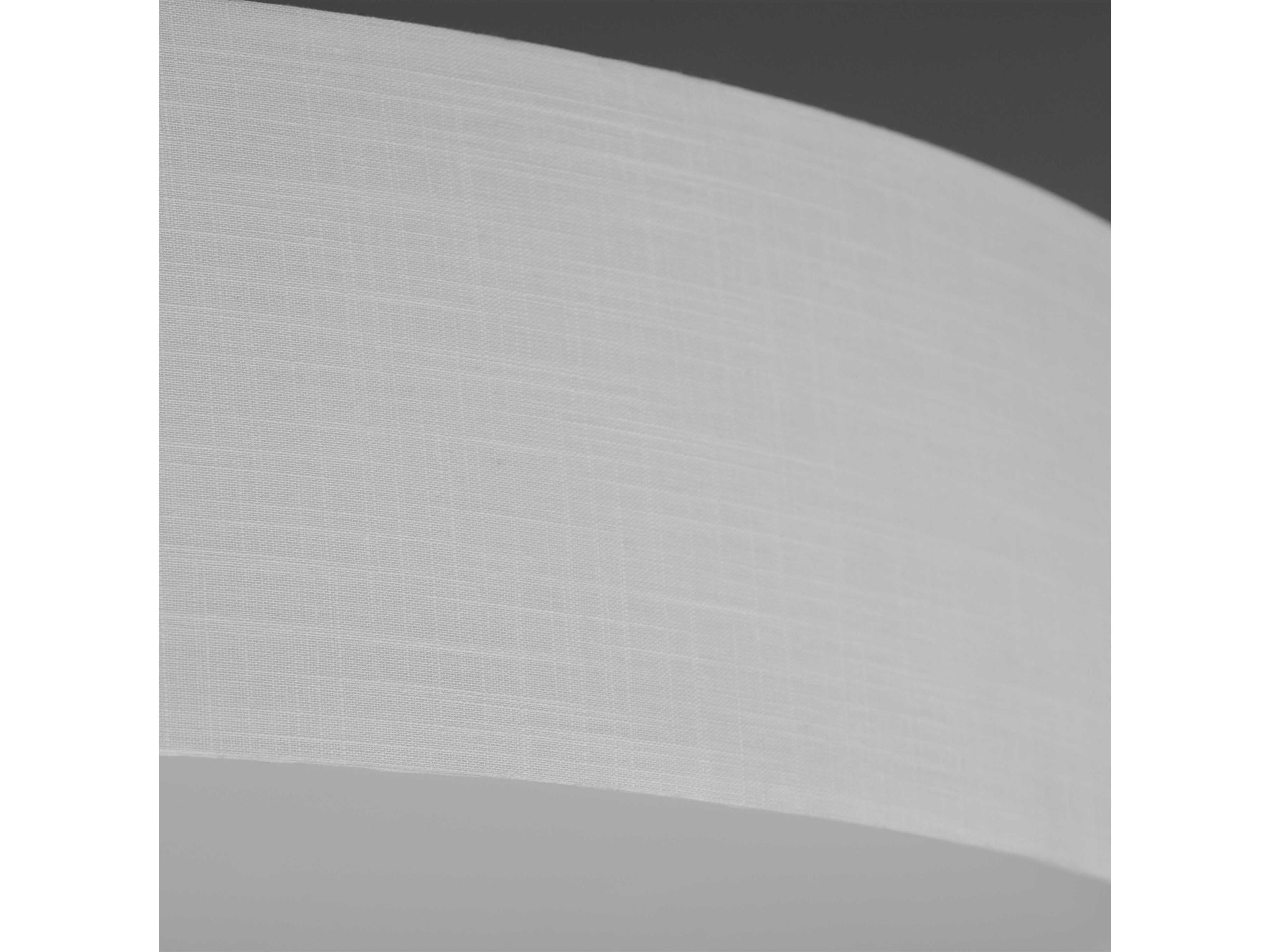 Maxim Lighting Prime 1-Light White Linen LED Drum Flush Mount