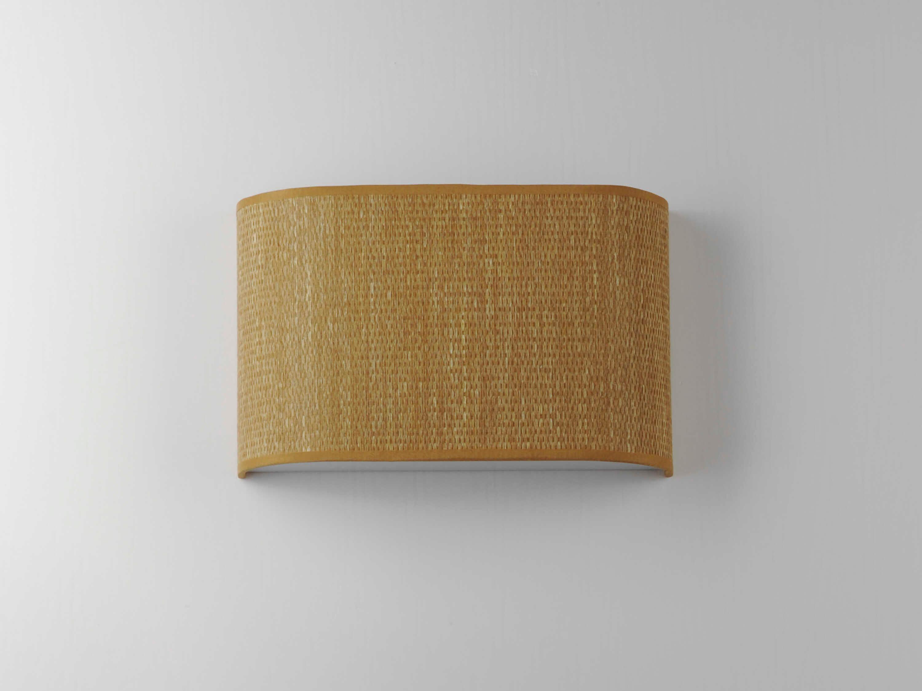 Maxim Lighting Prime 1-Light Grasscloth Brown LED Wall Sconce