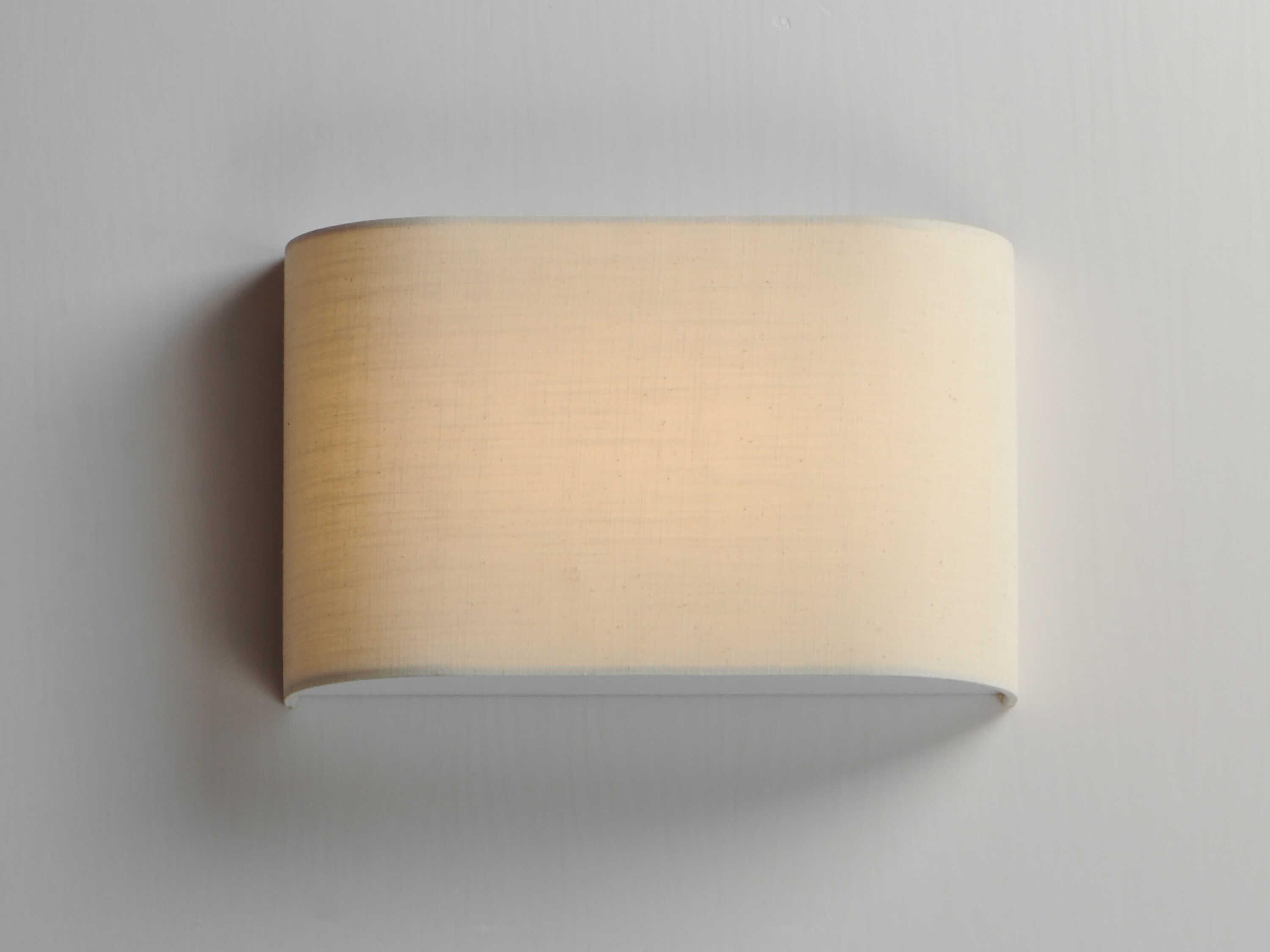 Maxim Lighting Prime 1-Light Oatmeal Linen White Wall Sconce