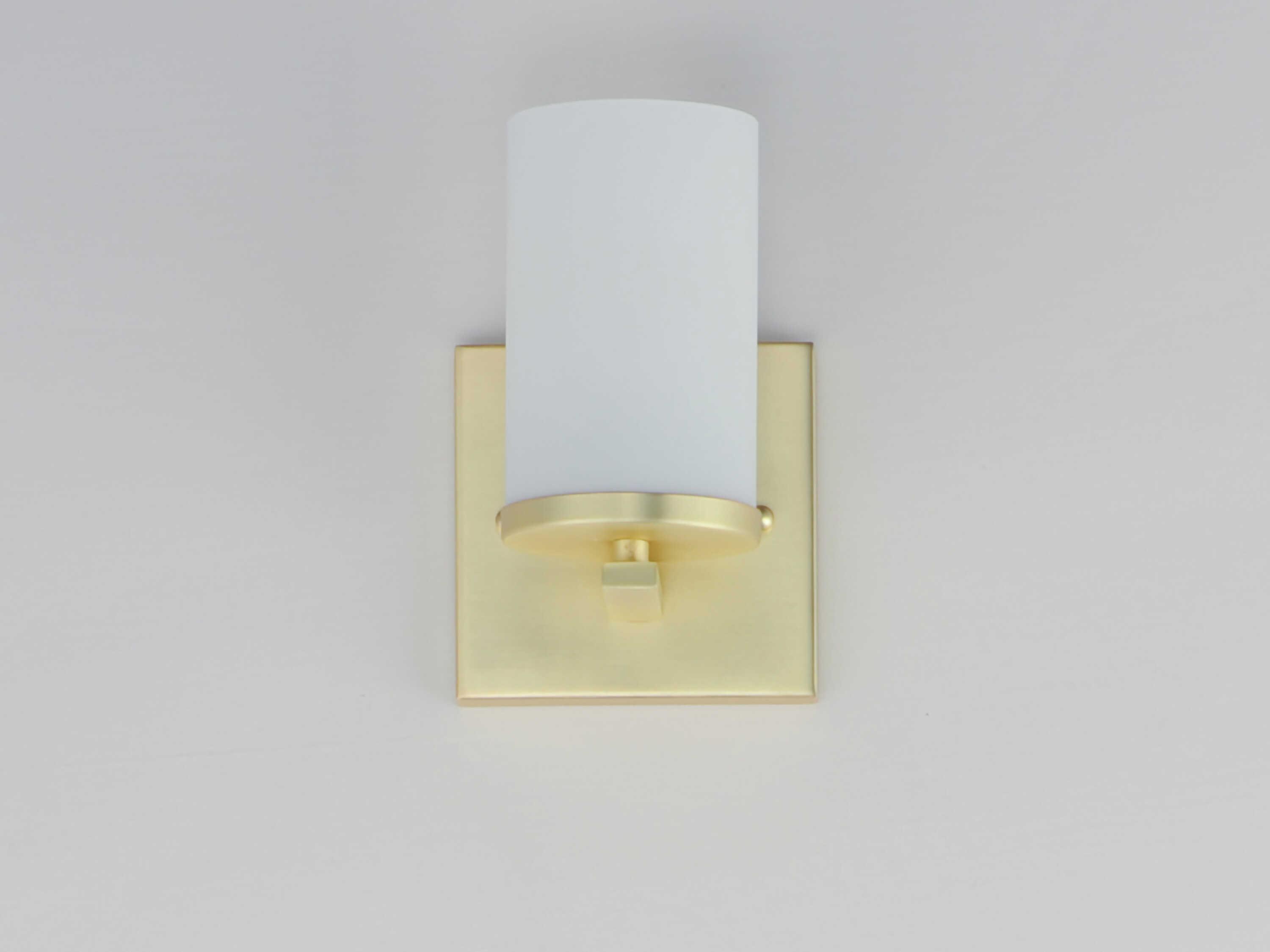 Maxim Lighting Lateral 1-Light Satin Brass Wall Sconce