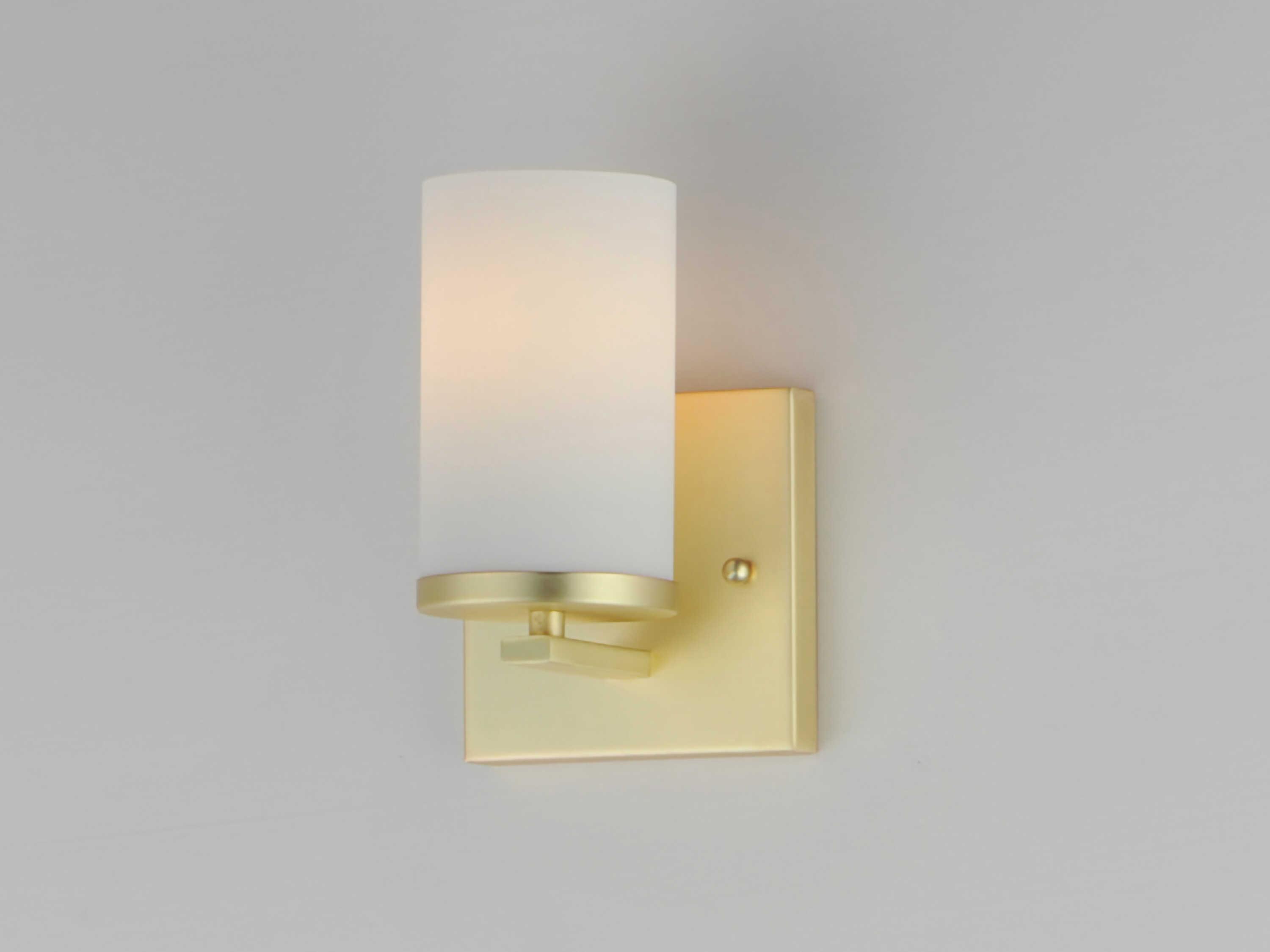 Maxim Lighting Lateral 1-Light Satin Brass Wall Sconce
