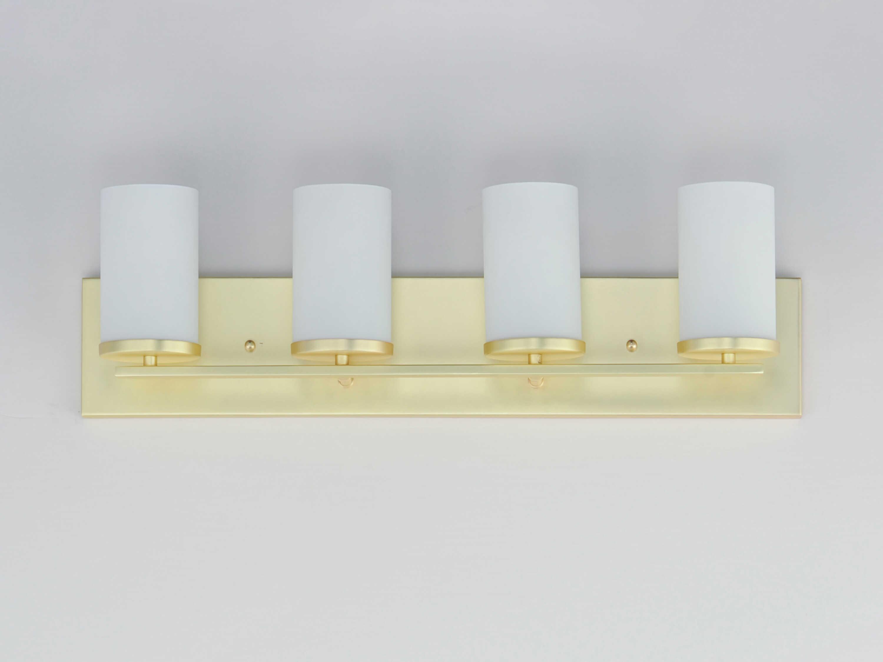 Maxim Lighting Lateral 4-Light Satin Brass Vanity Light