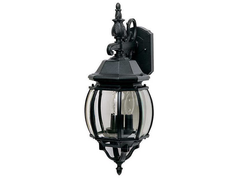 Maxim Lighting Crown Hill & Clear Glass Outdoor Wall Light