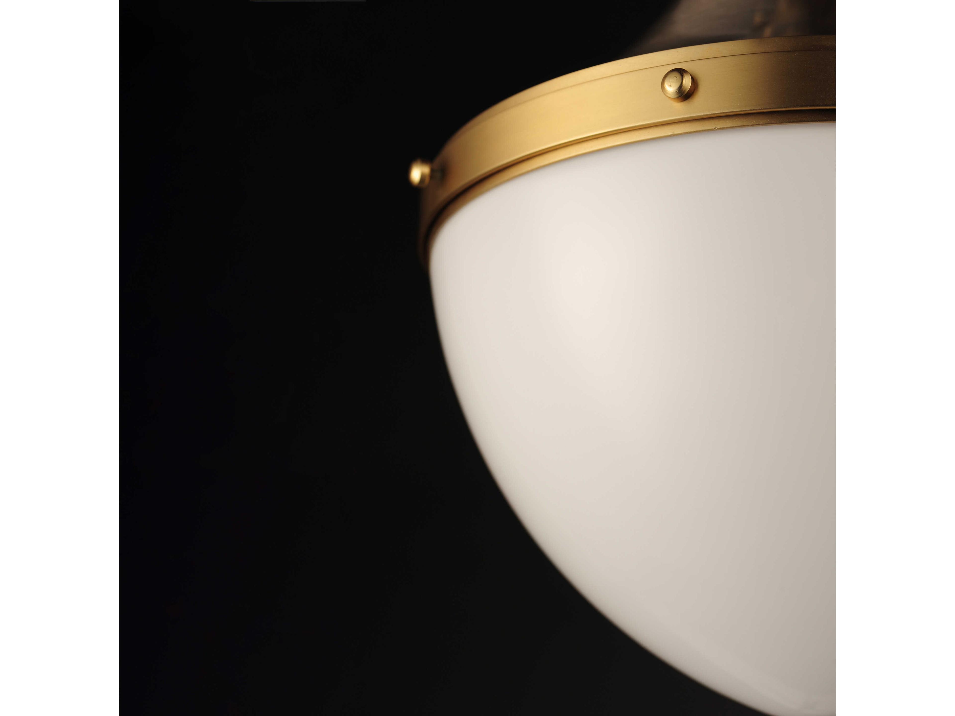 Maxim Lighting Conrad 1-Light Satin Nickel Brass Glass Mini Pendant