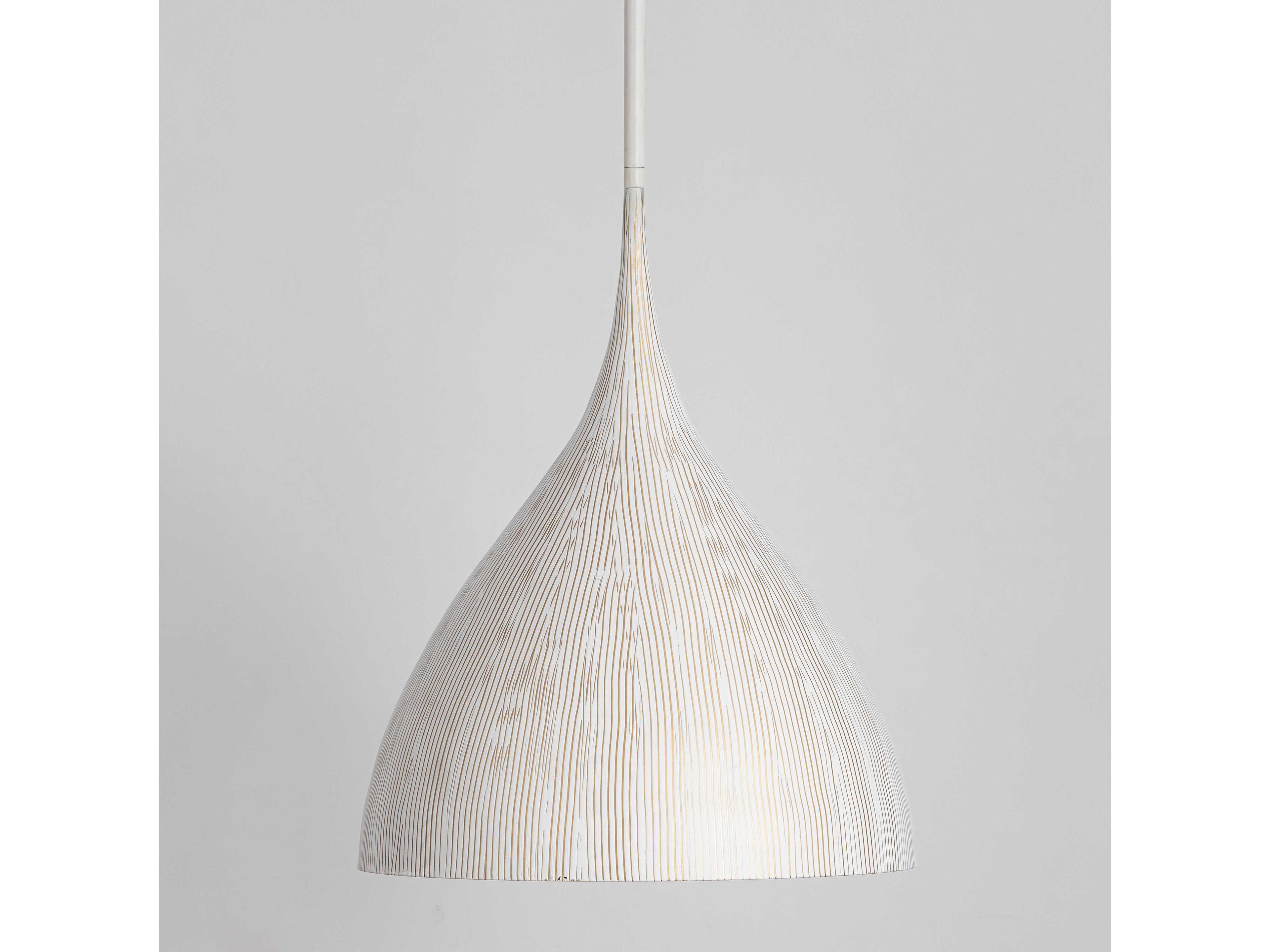 Maxim Lighting Fleur 1-Light White Gold Pendant