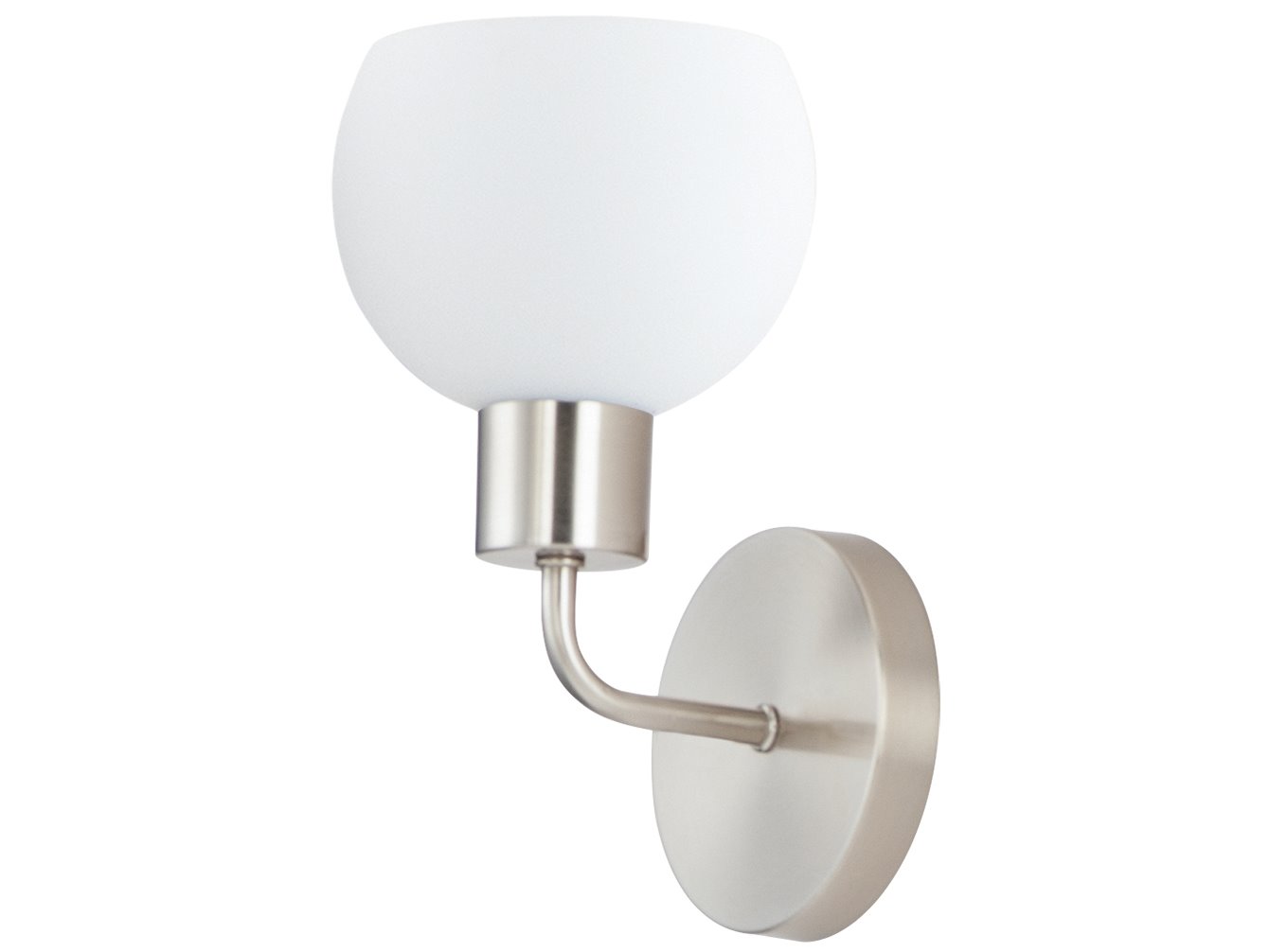 Maxim Lighting Coraline 1-light Satin Nickel Wall Sconce