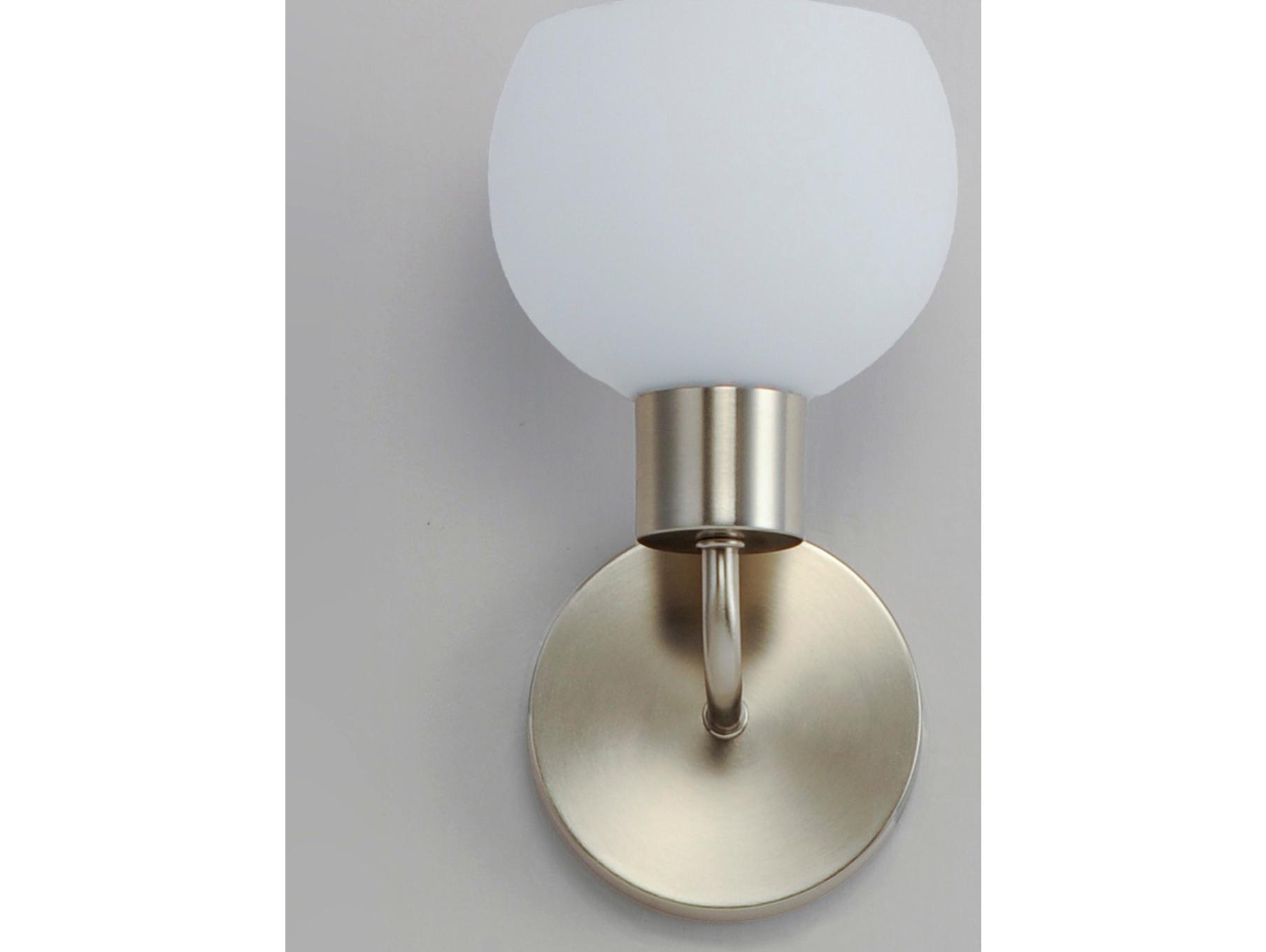 Maxim Lighting Coraline 1-light Satin Nickel Wall Sconce