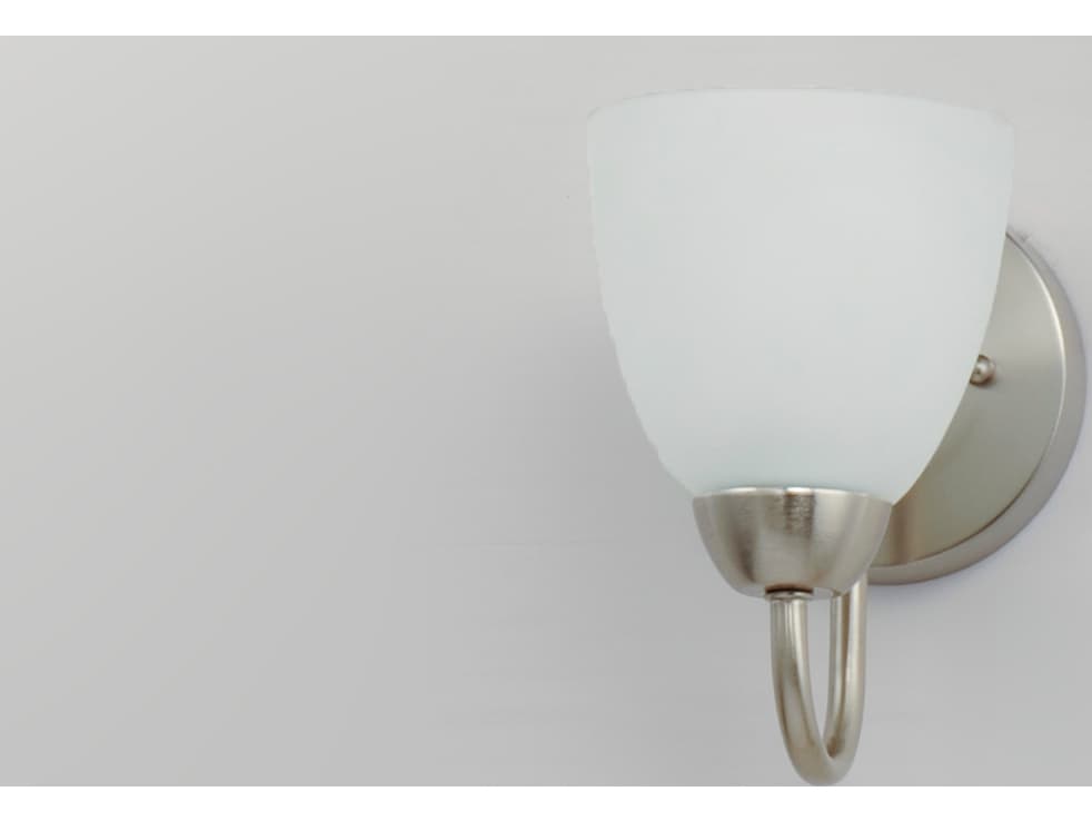 Maxim Lighting Axis 1-light Satin Nickel Steel Vanity Light