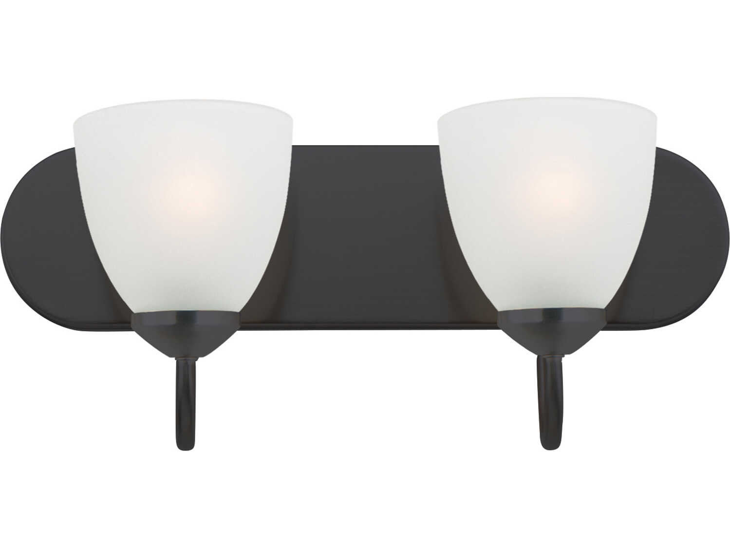 Maxim Lighting Axis 2-Light Black Vanity Light