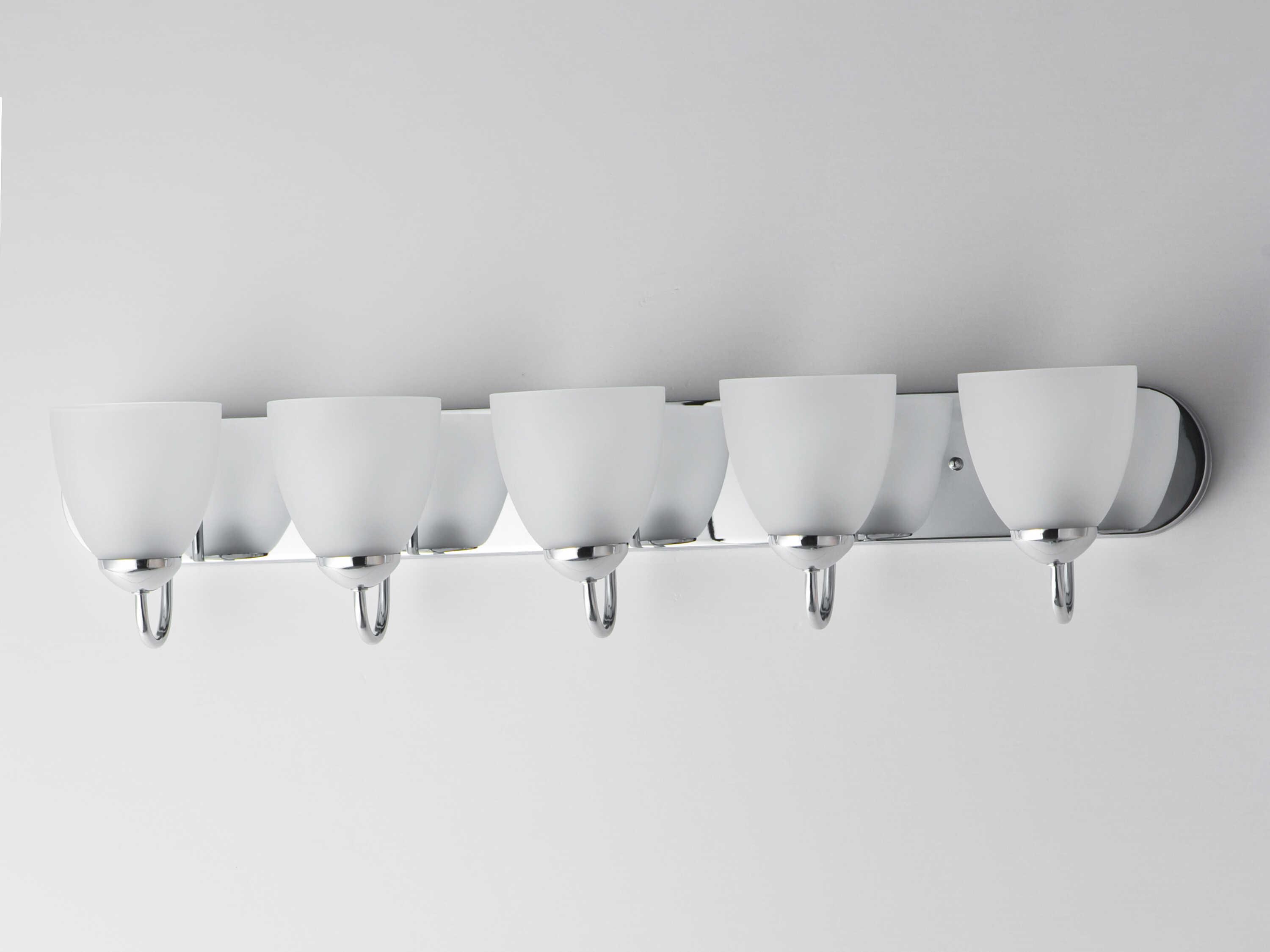 Maxim Lighting Axis 5-Light Polished Chrome Vanity Light