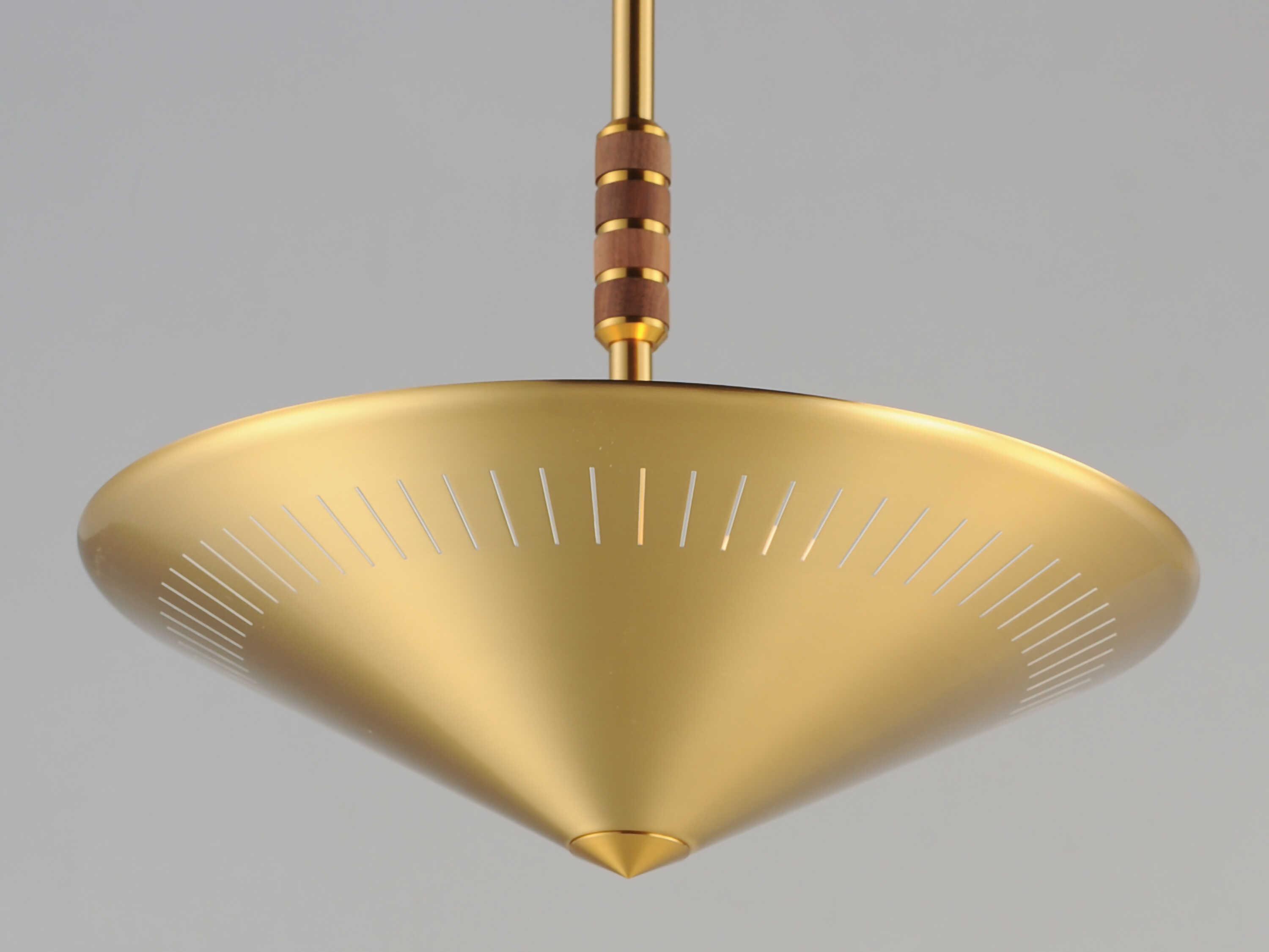 Maxim Lighting Helsinki 2-Light Natural Aged Brass Pendant