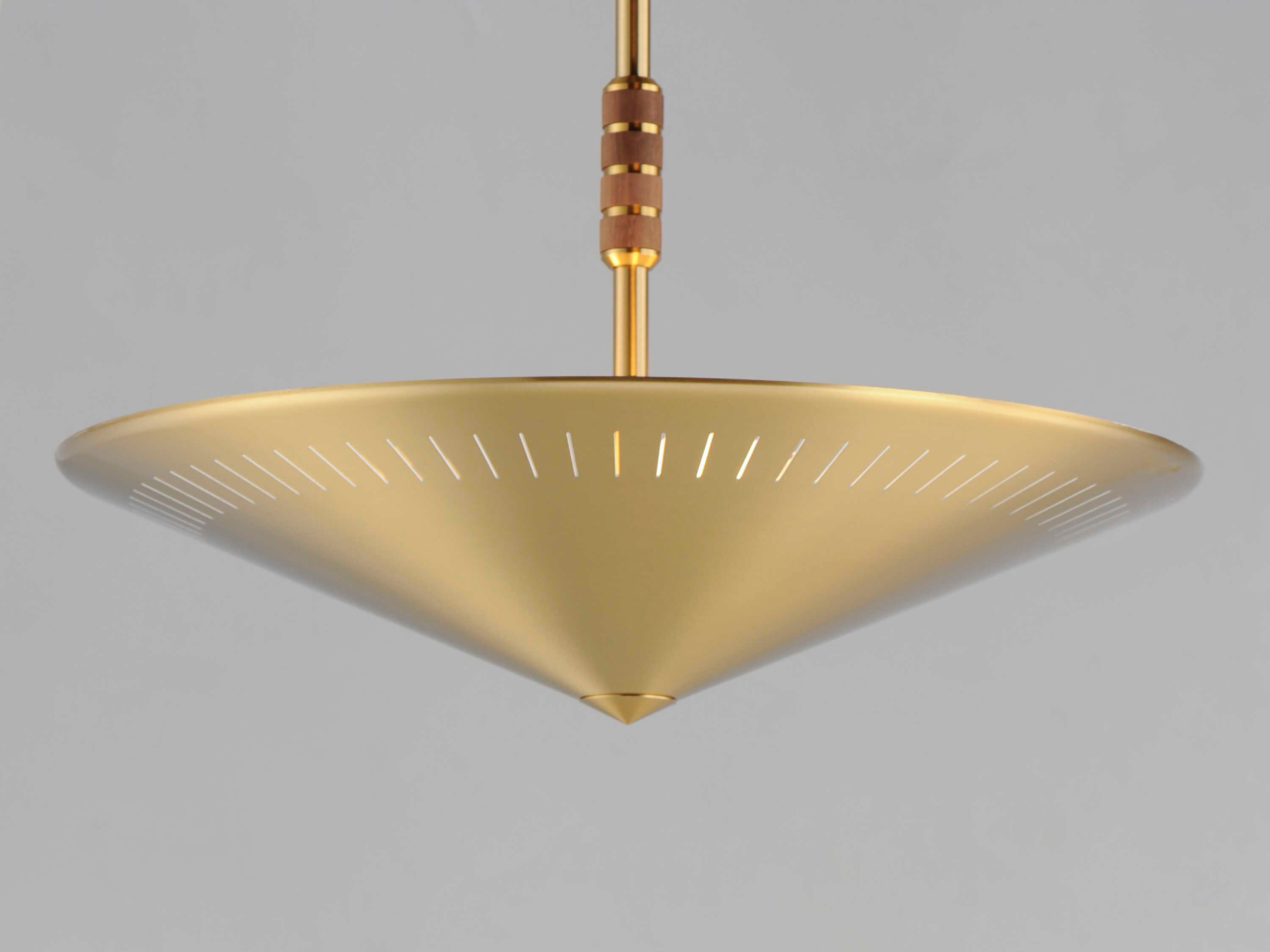 Maxim Lighting Helsinki 3-Light Natural Aged Brass Pendant