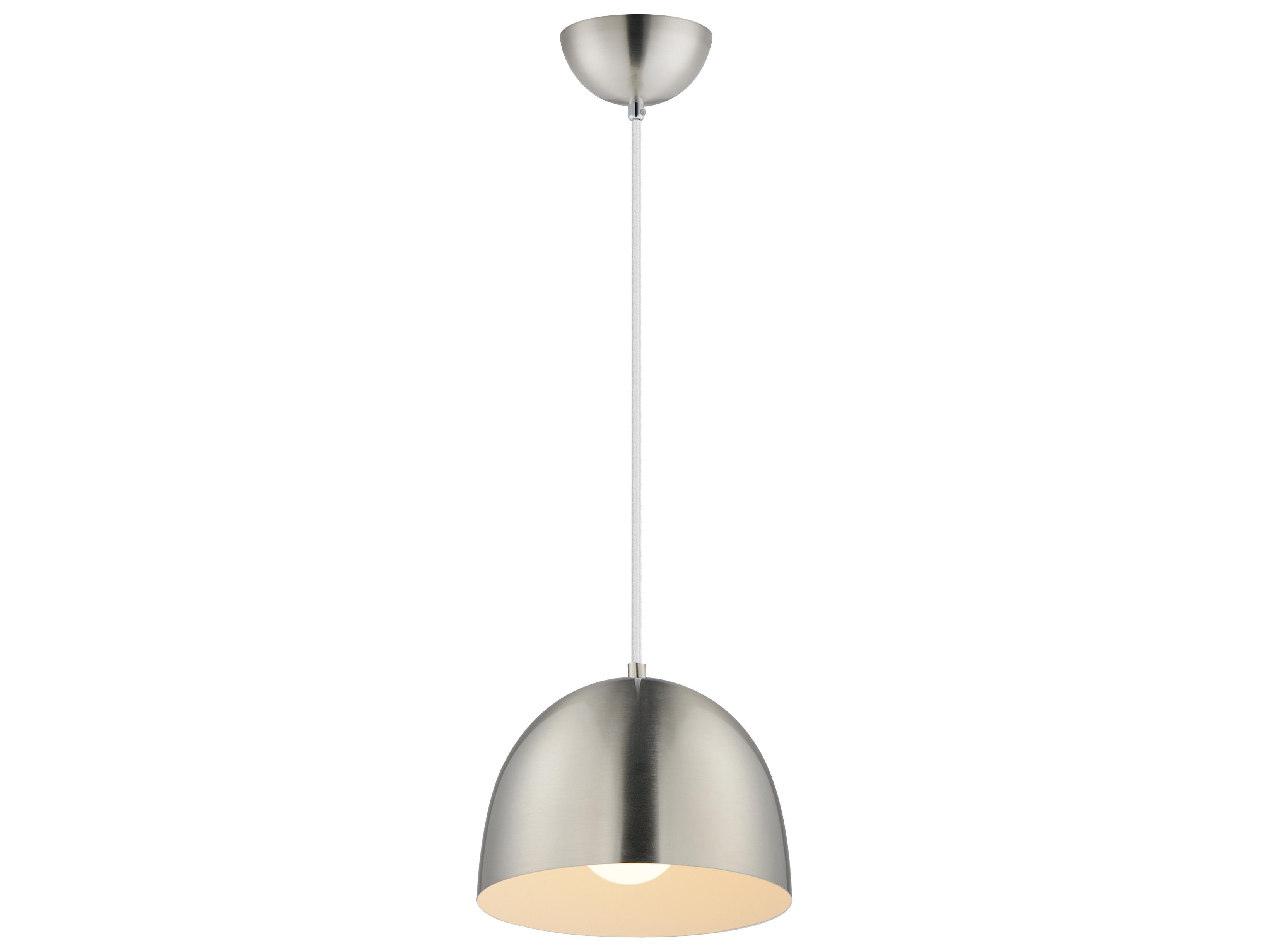 Maxim Lighting Tova 1-Light Satin Nickel Mini Pendant