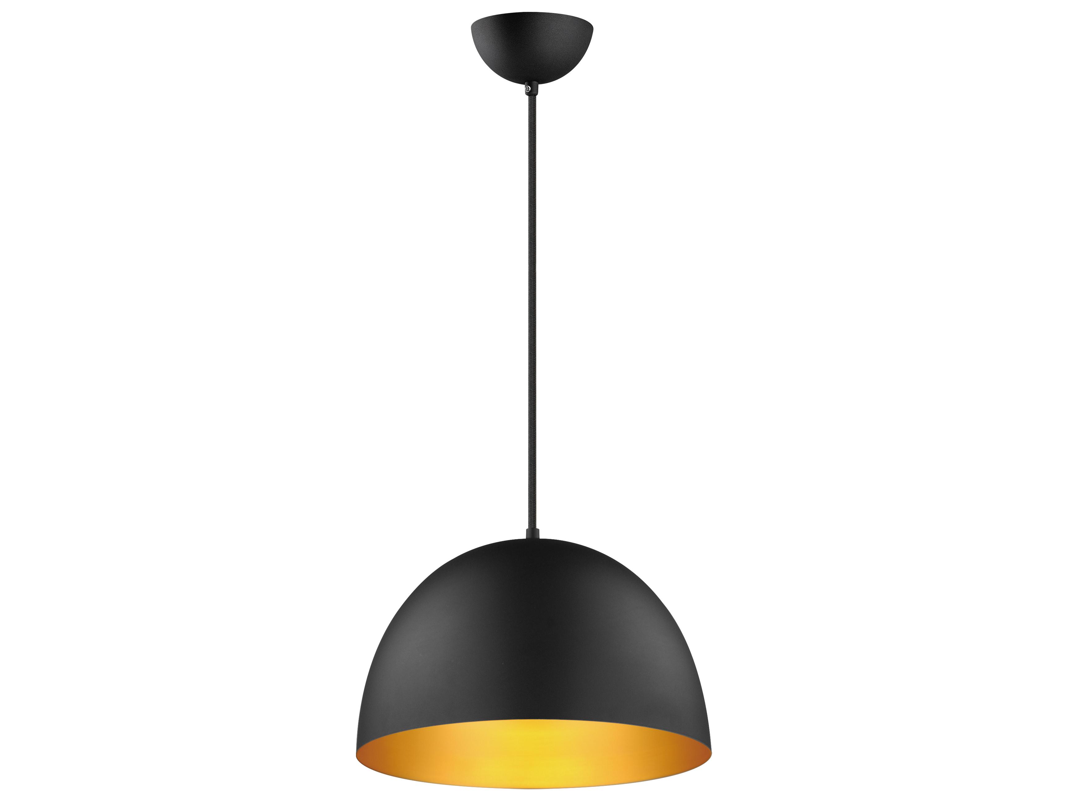 Maxim Lighting Tova 1-Light Black Gold Pendant