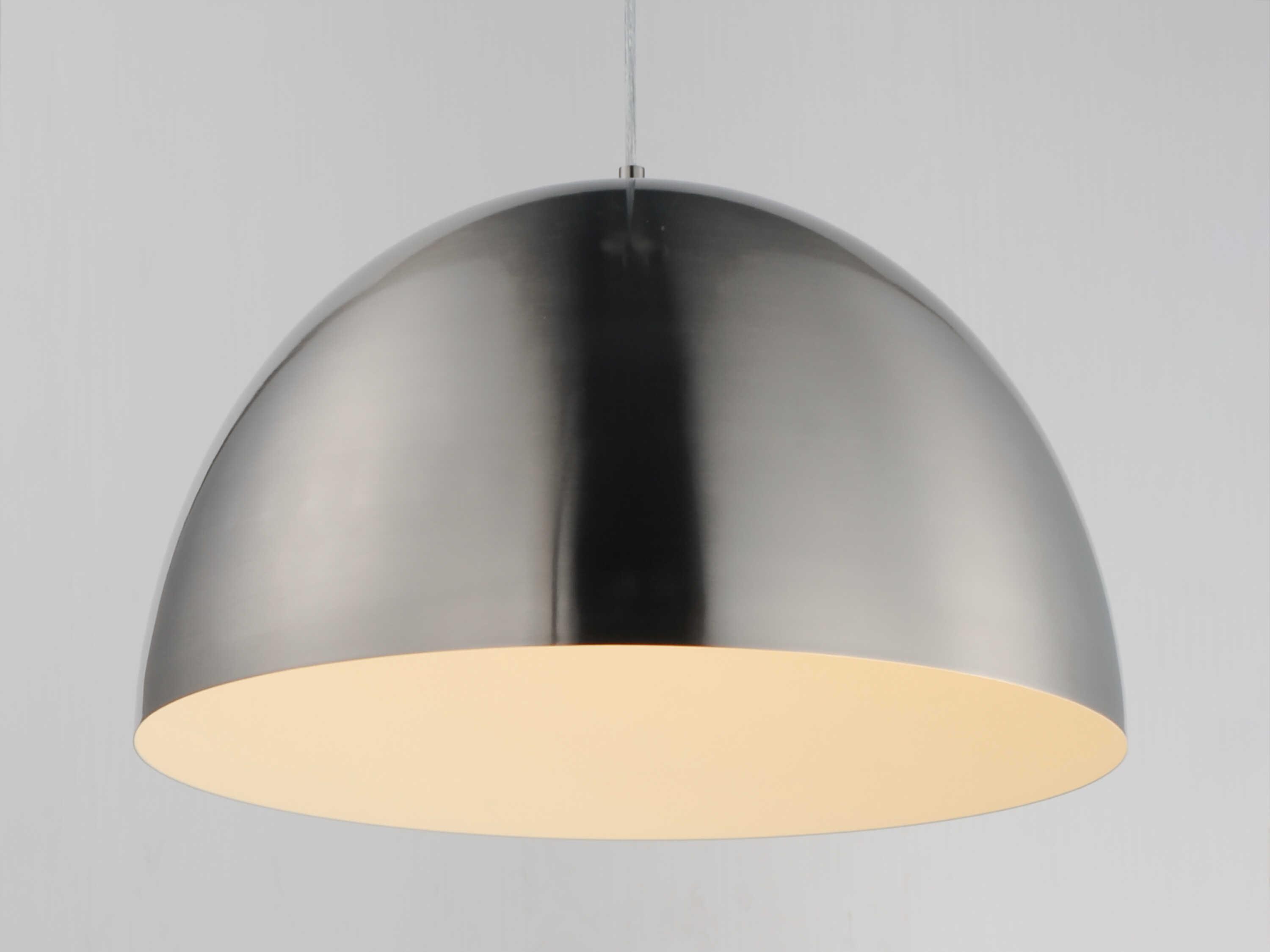 Maxim Lighting Tova 1-Light Satin Nickel Pendant