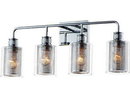 Maxim Lighting Filigree 4-Light Polished Chrome Vanity Light