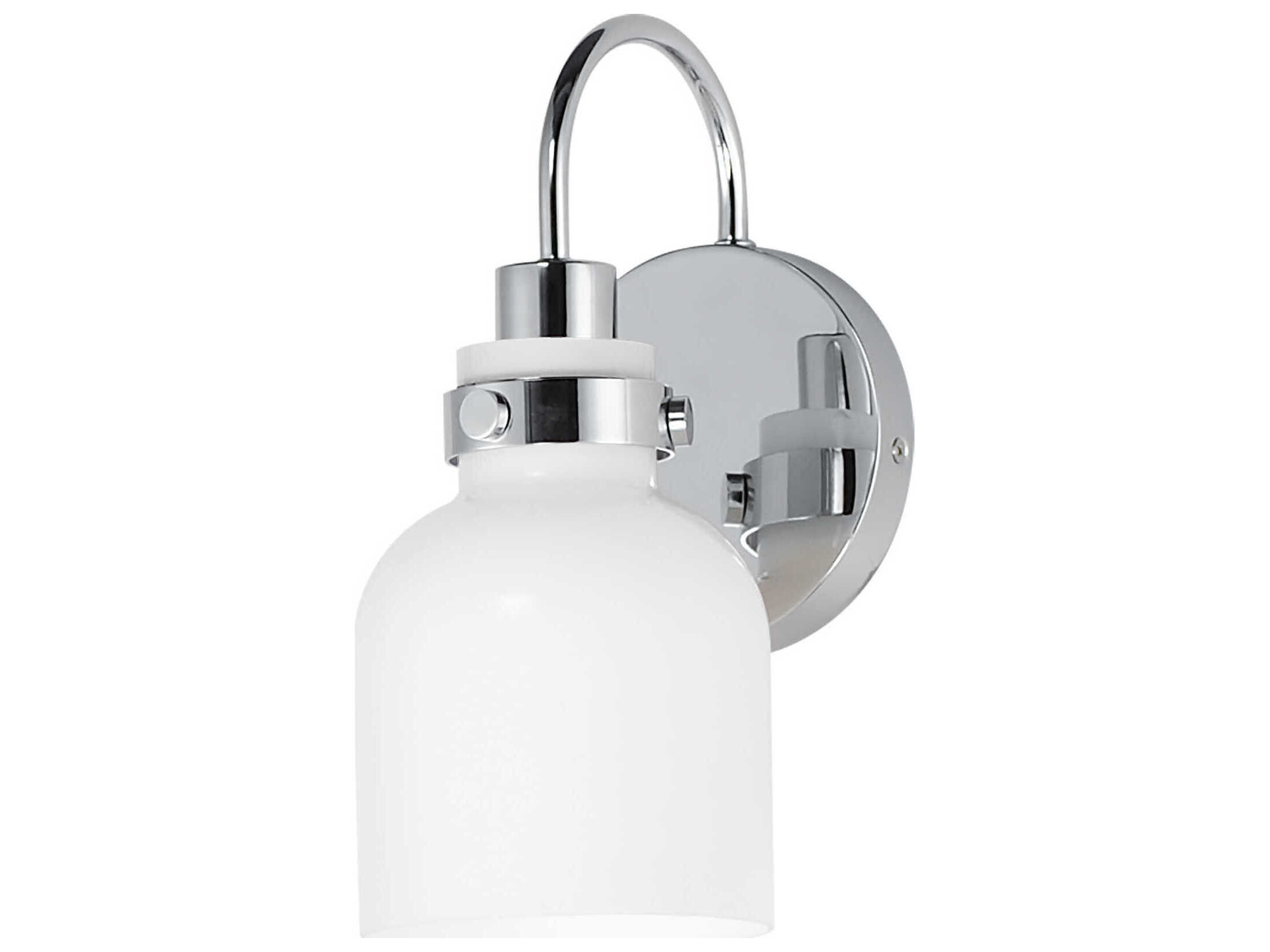 Maxim Lighting Milk 1-Light Polished Chrome Wall Sconce