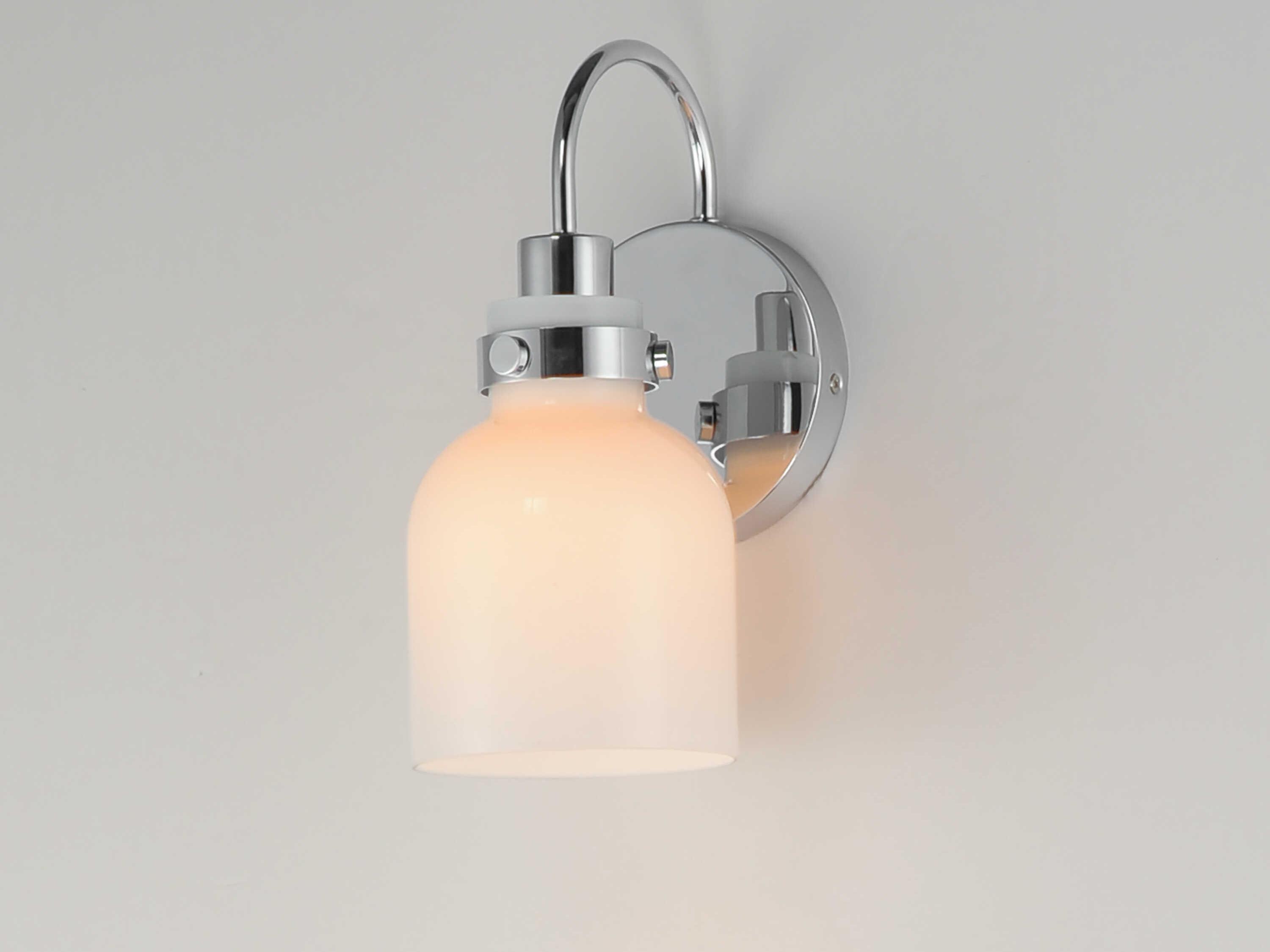 Maxim Lighting Milk 1-Light Polished Chrome Wall Sconce
