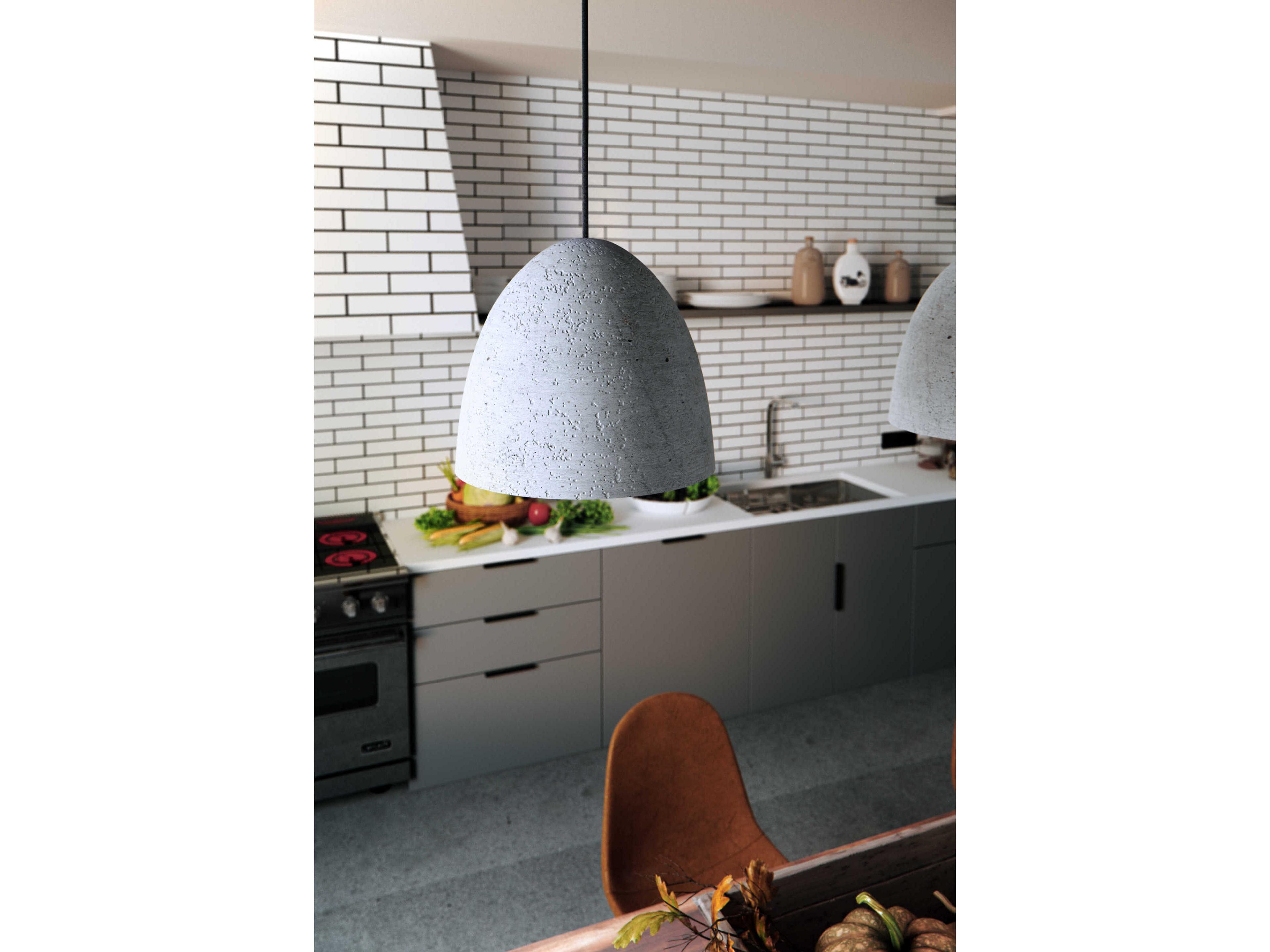 Maxim Lighting Crete 1-Light Polished Chrome LED Bell Dome Pendant