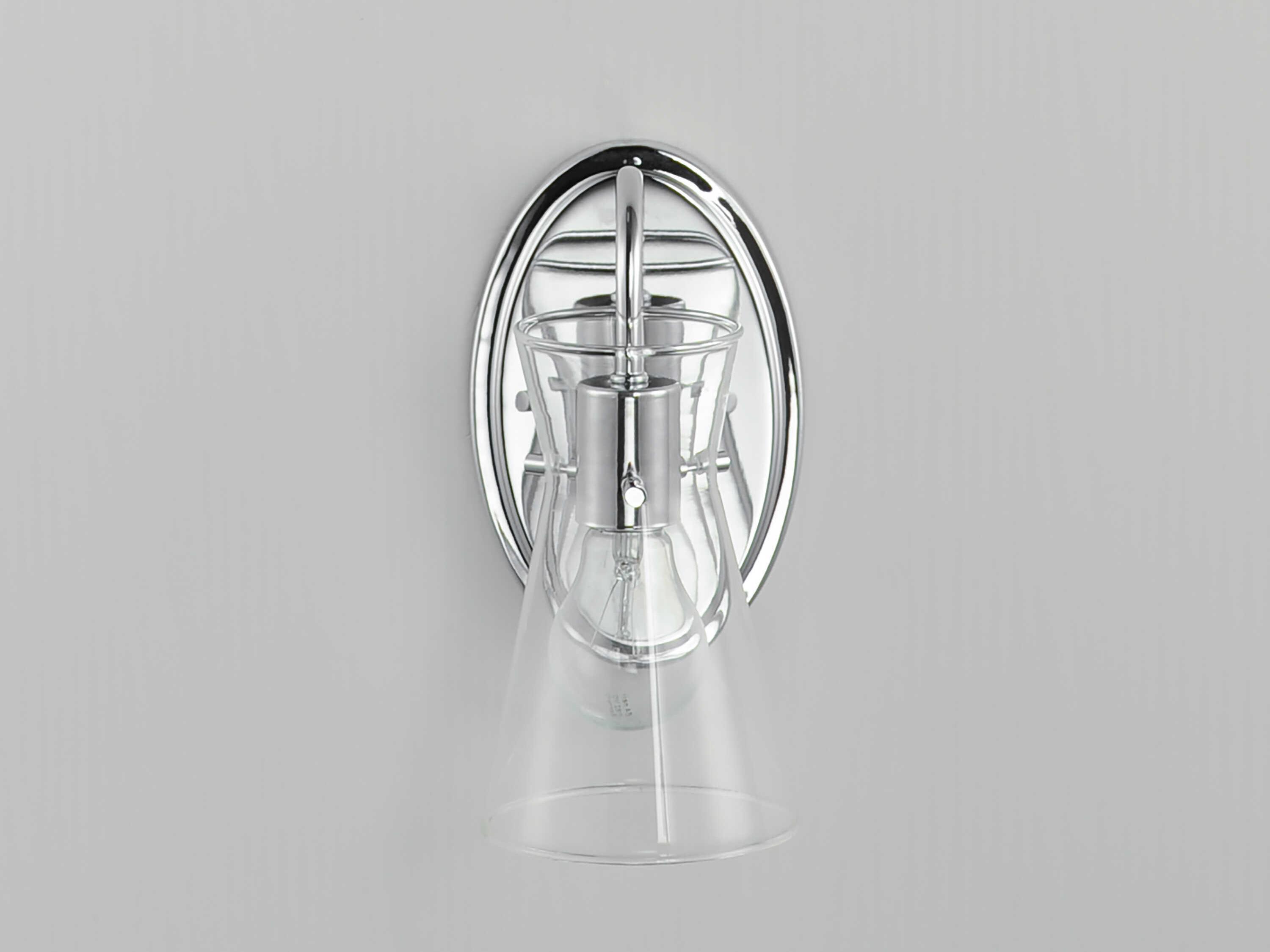 Maxim Lighting Ava 1-Light Polished Chrome Wall Sconce