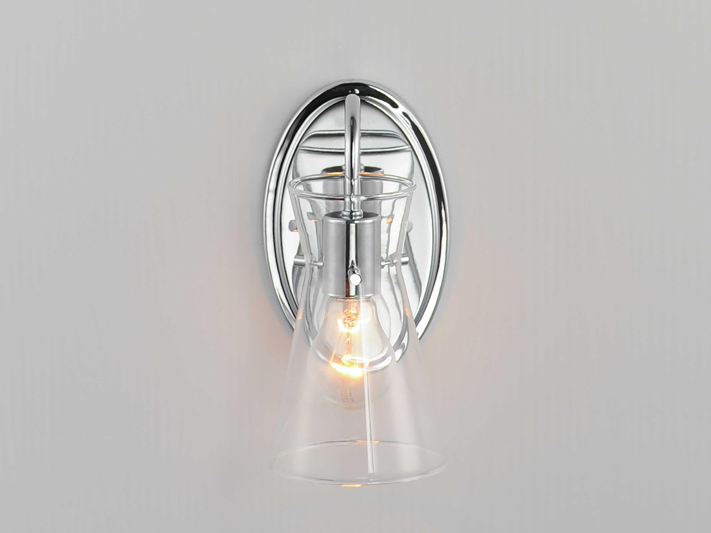 Maxim Lighting Ava 1-Light Polished Chrome Wall Sconce