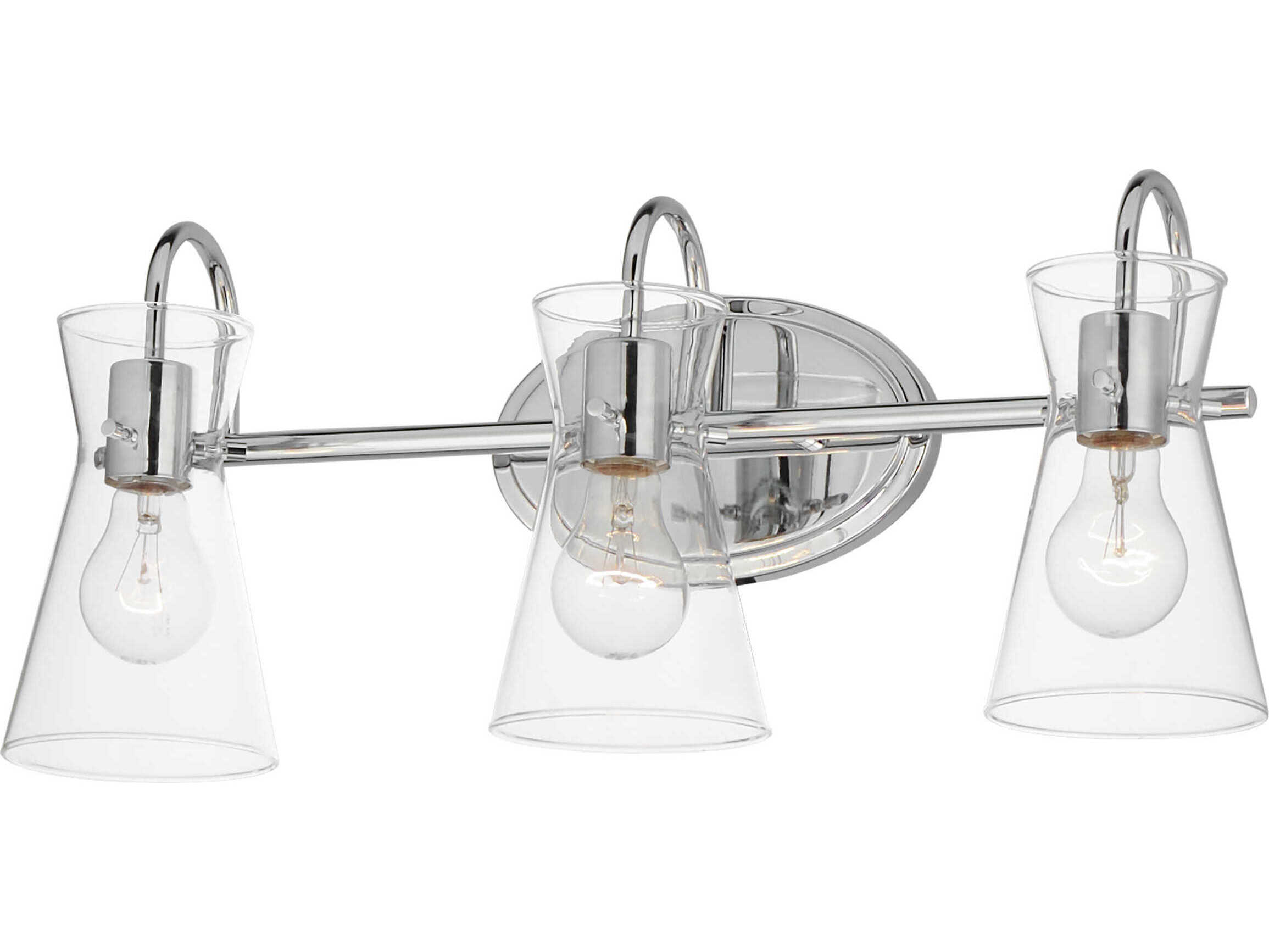 Maxim Lighting Ava 3-Light Polished Chrome Vanity Light