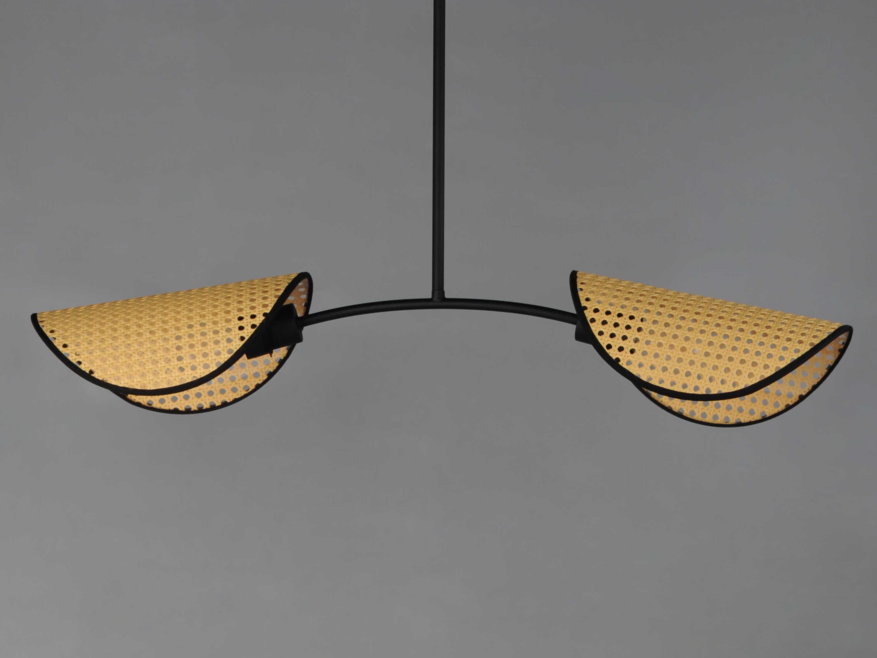 Maxim Lighting Bonnet 2-Light Black Island Pendant