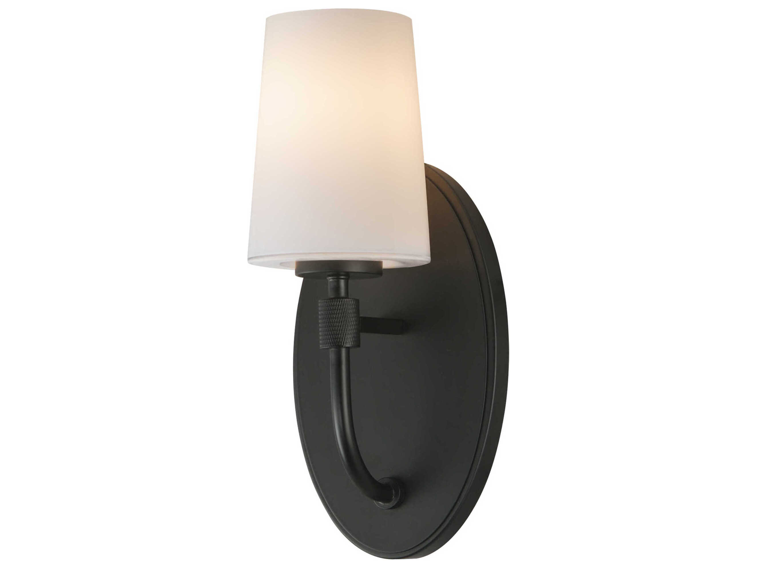 Maxim Lighting Durham 1-Light Black Wall Sconce
