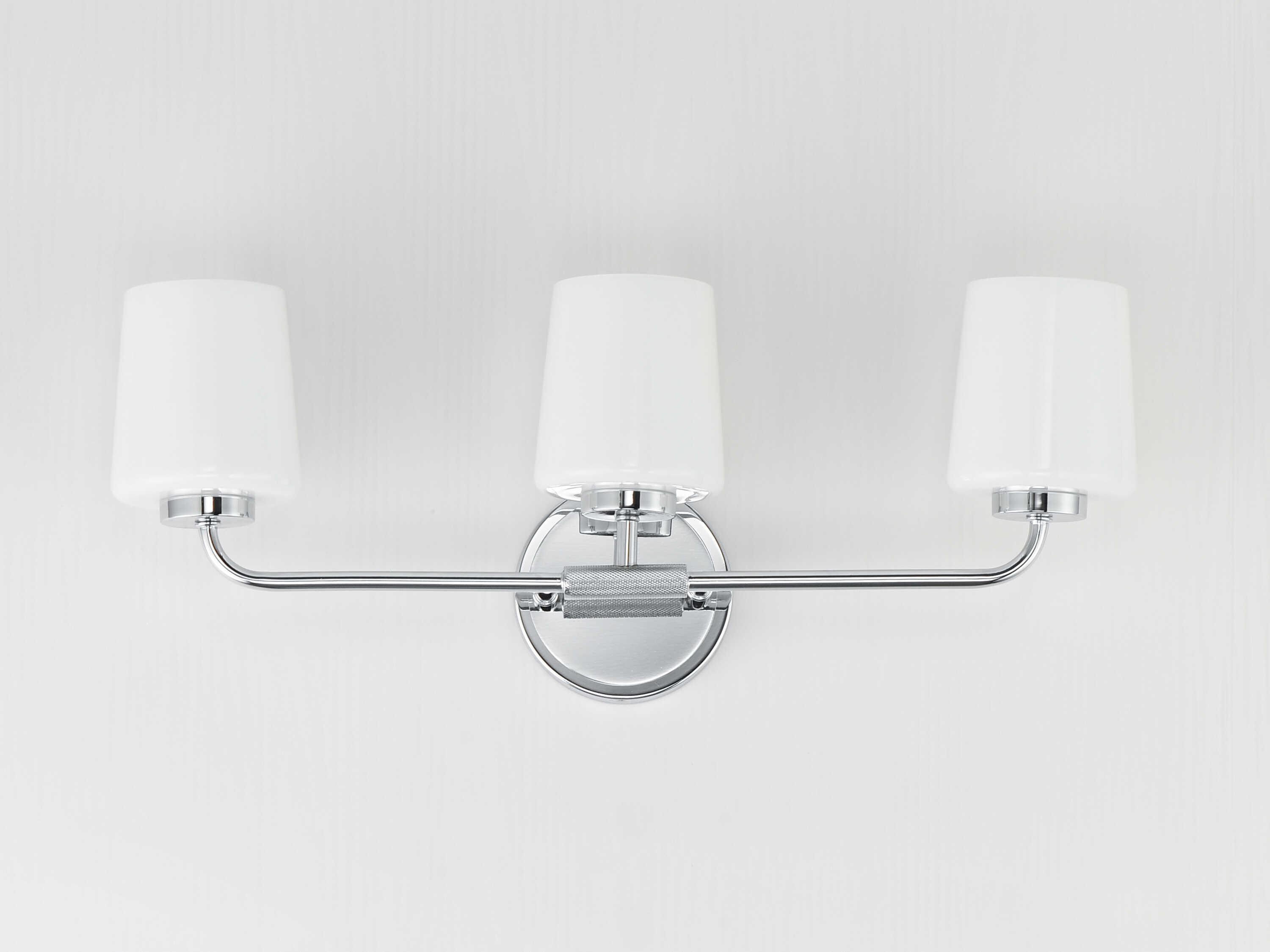 Maxim Lighting Durham 3-Light Polished Chrome Vanity Light