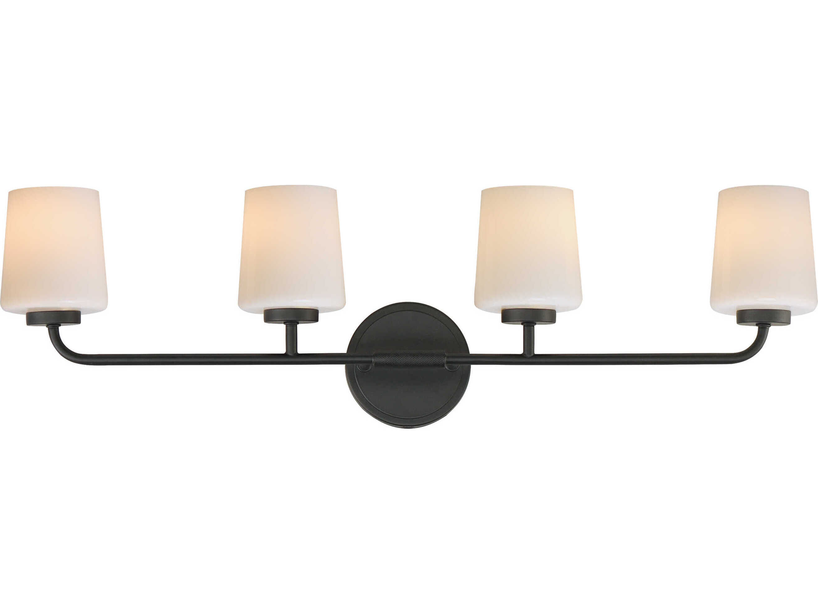 Maxim Lighting Durham 4-Light Black Vanity Light