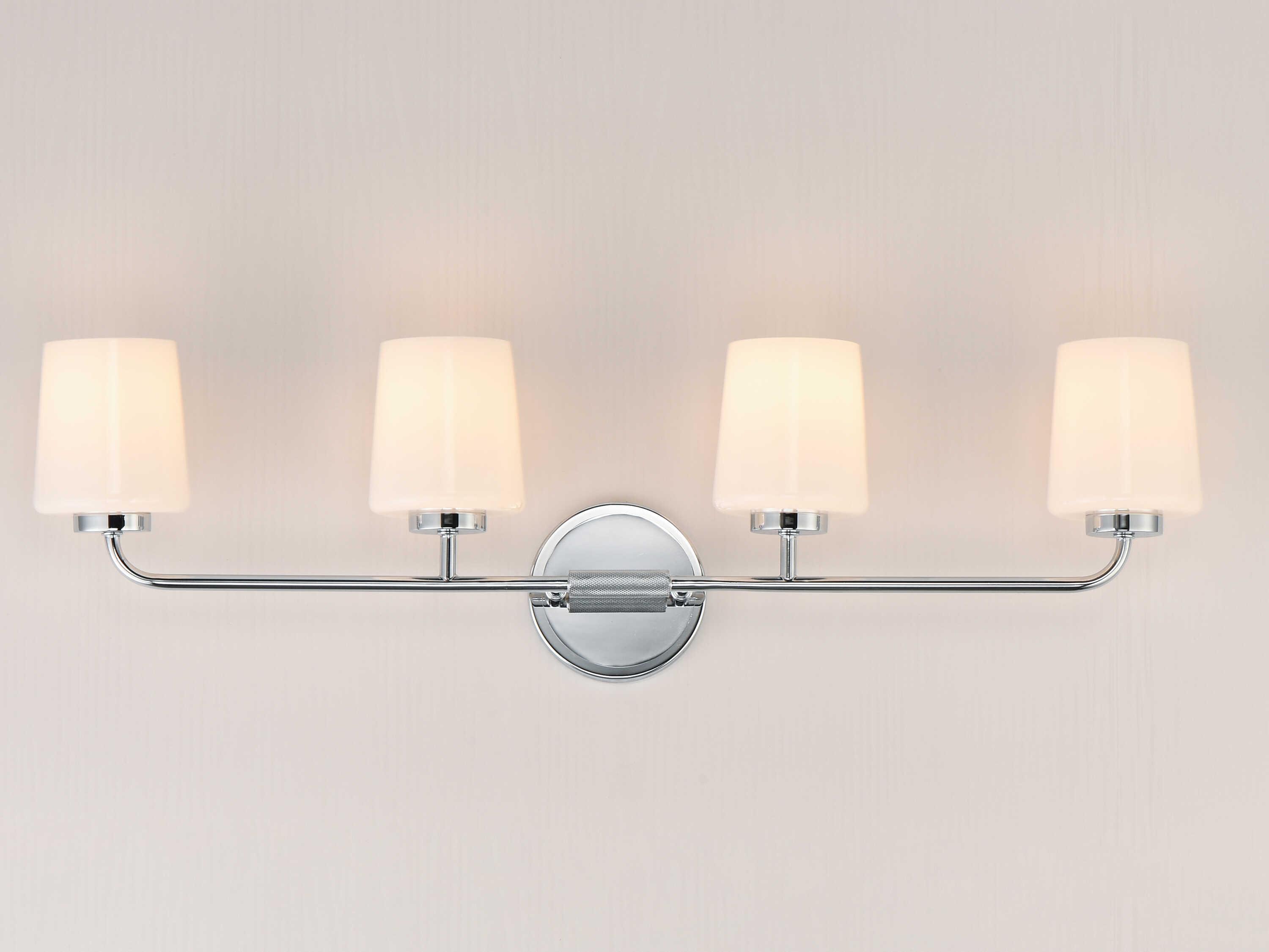 Maxim Lighting Durham 4-Light Polished Chrome Vanity Light