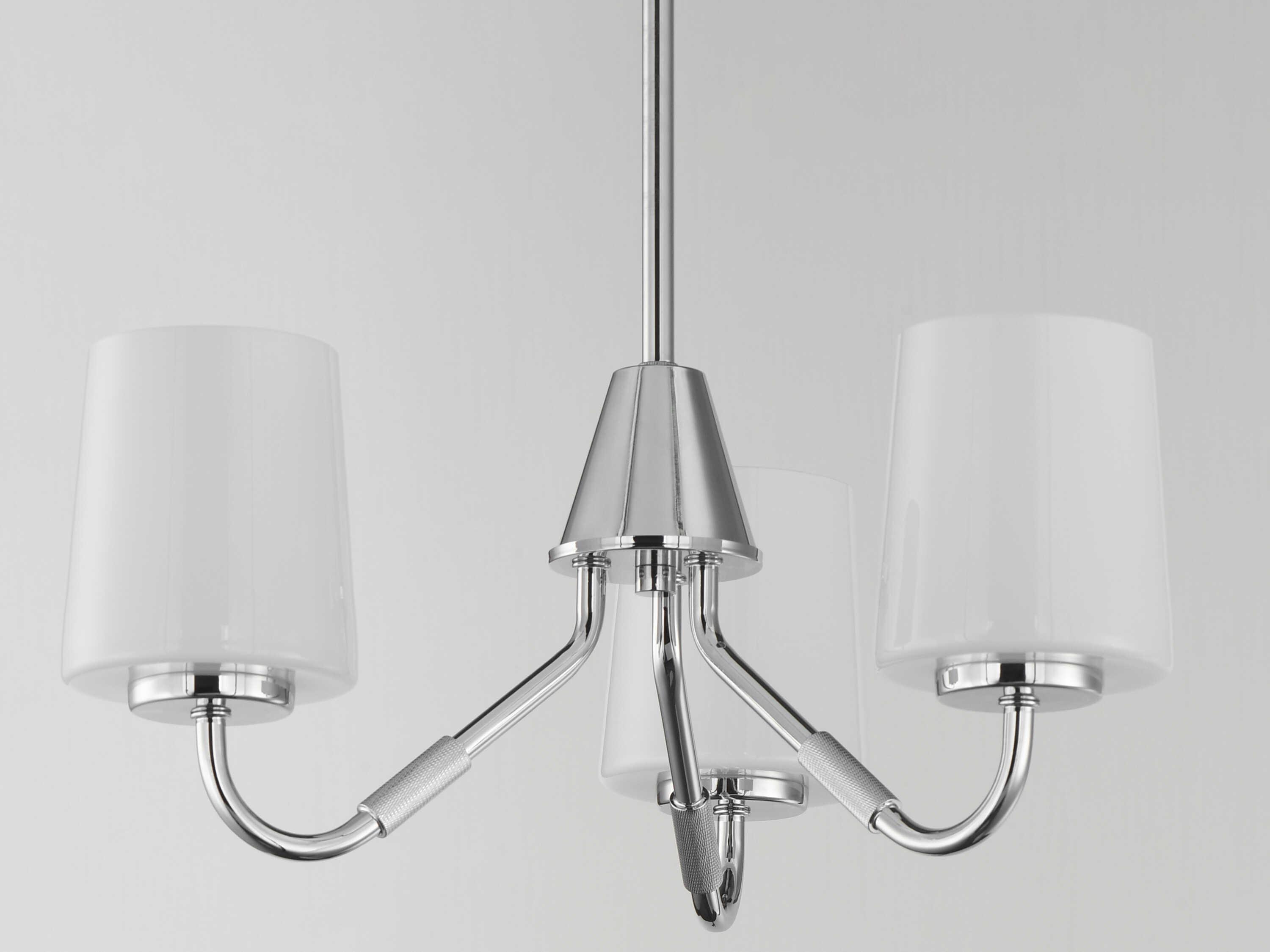 Maxim Lighting Durham 3-Light Polished Chrome Chandelier