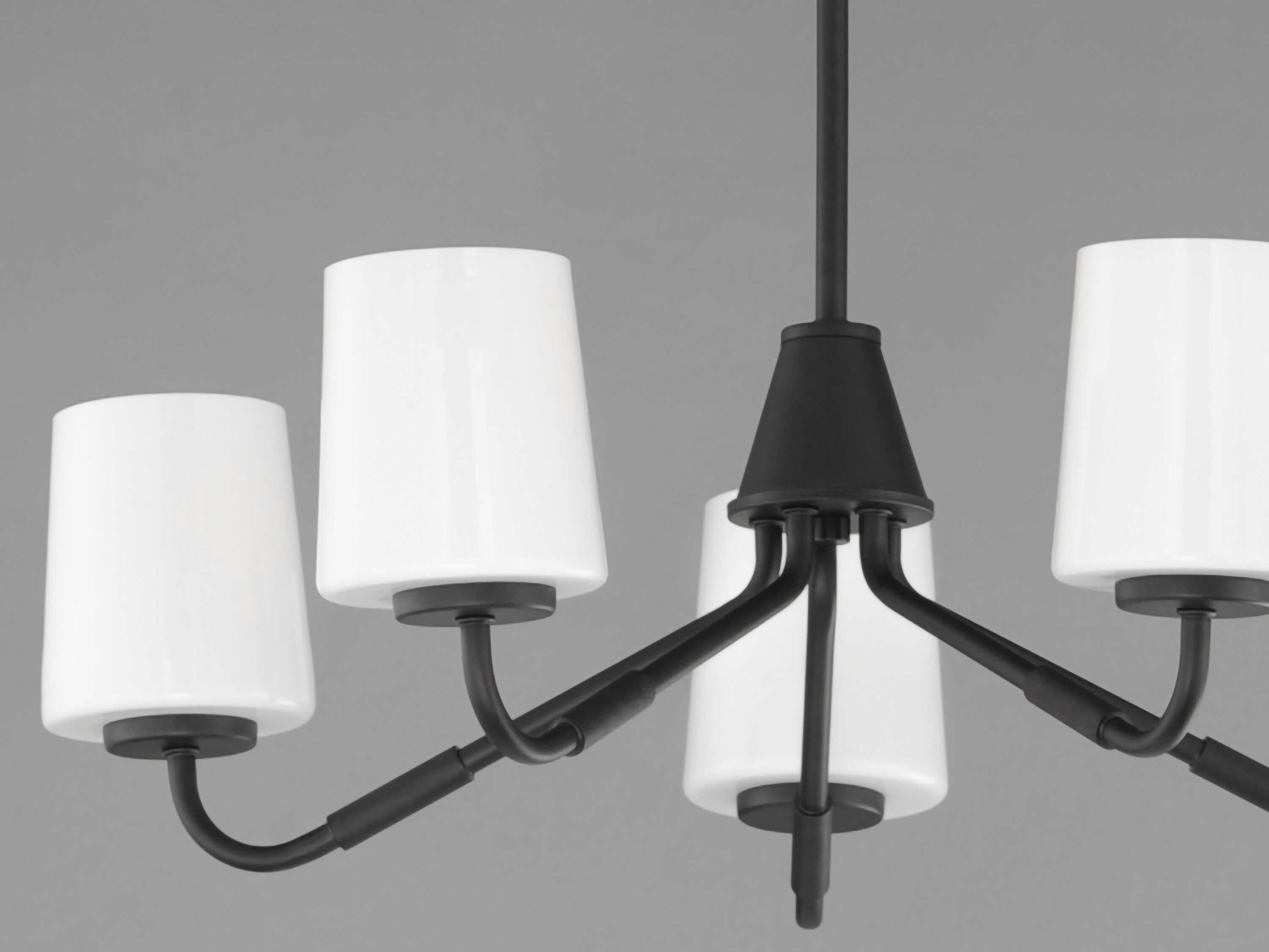 Maxim Lighting Durham 5-Light Black Chandelier