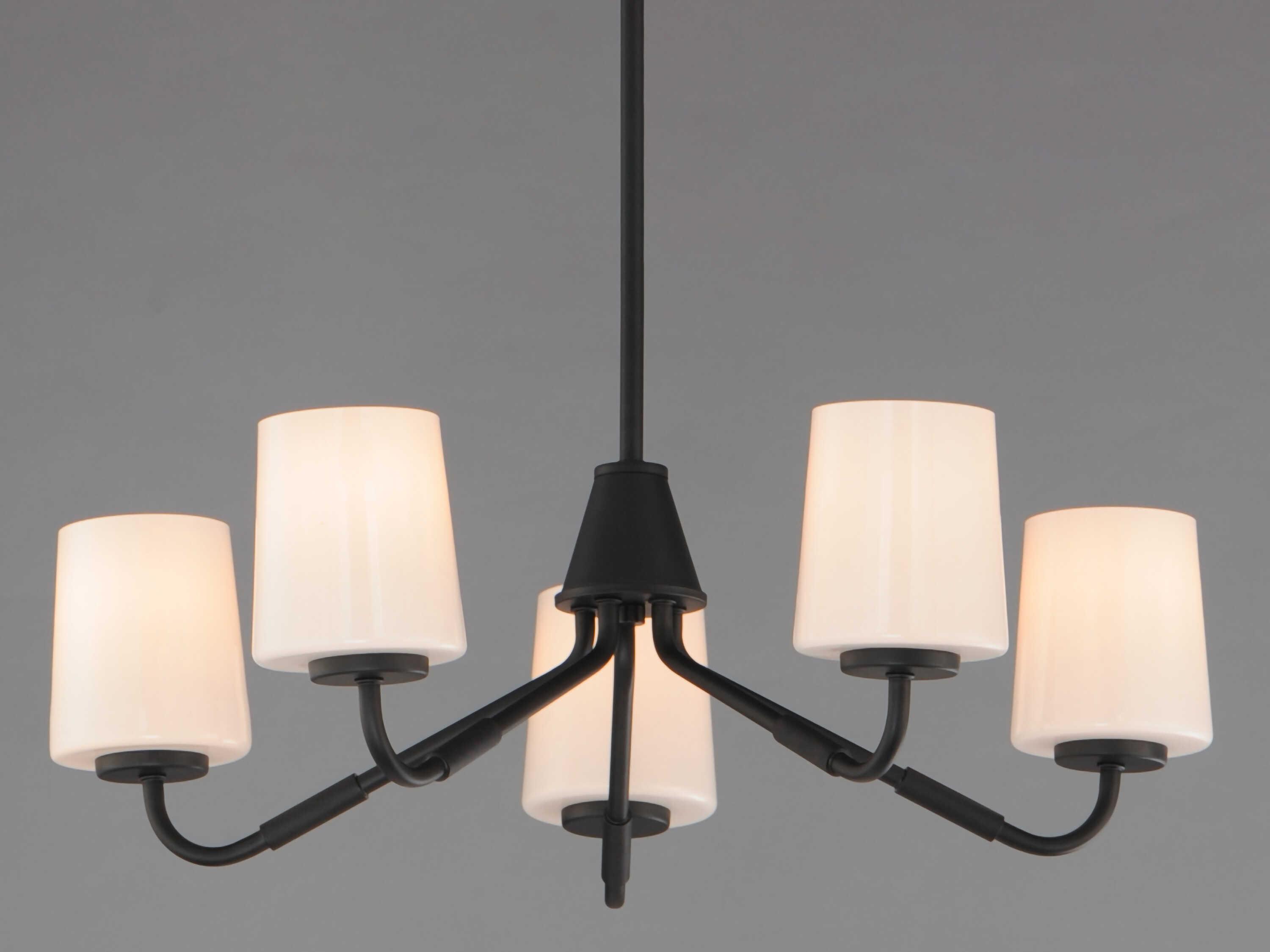 Maxim Lighting Durham 5-Light Black Chandelier