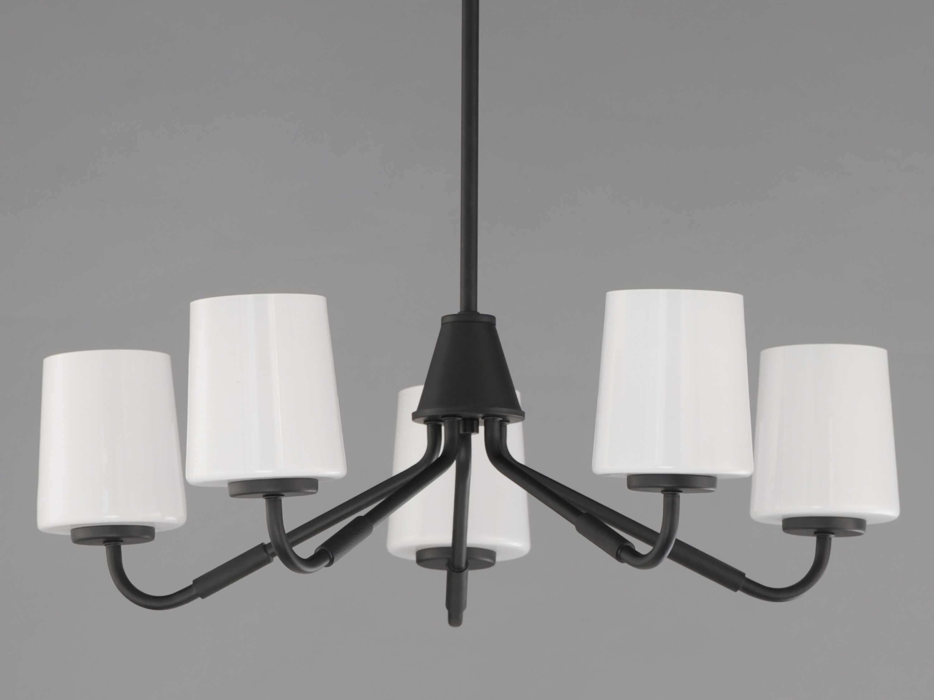 Maxim Lighting Durham 5-Light Black Chandelier
