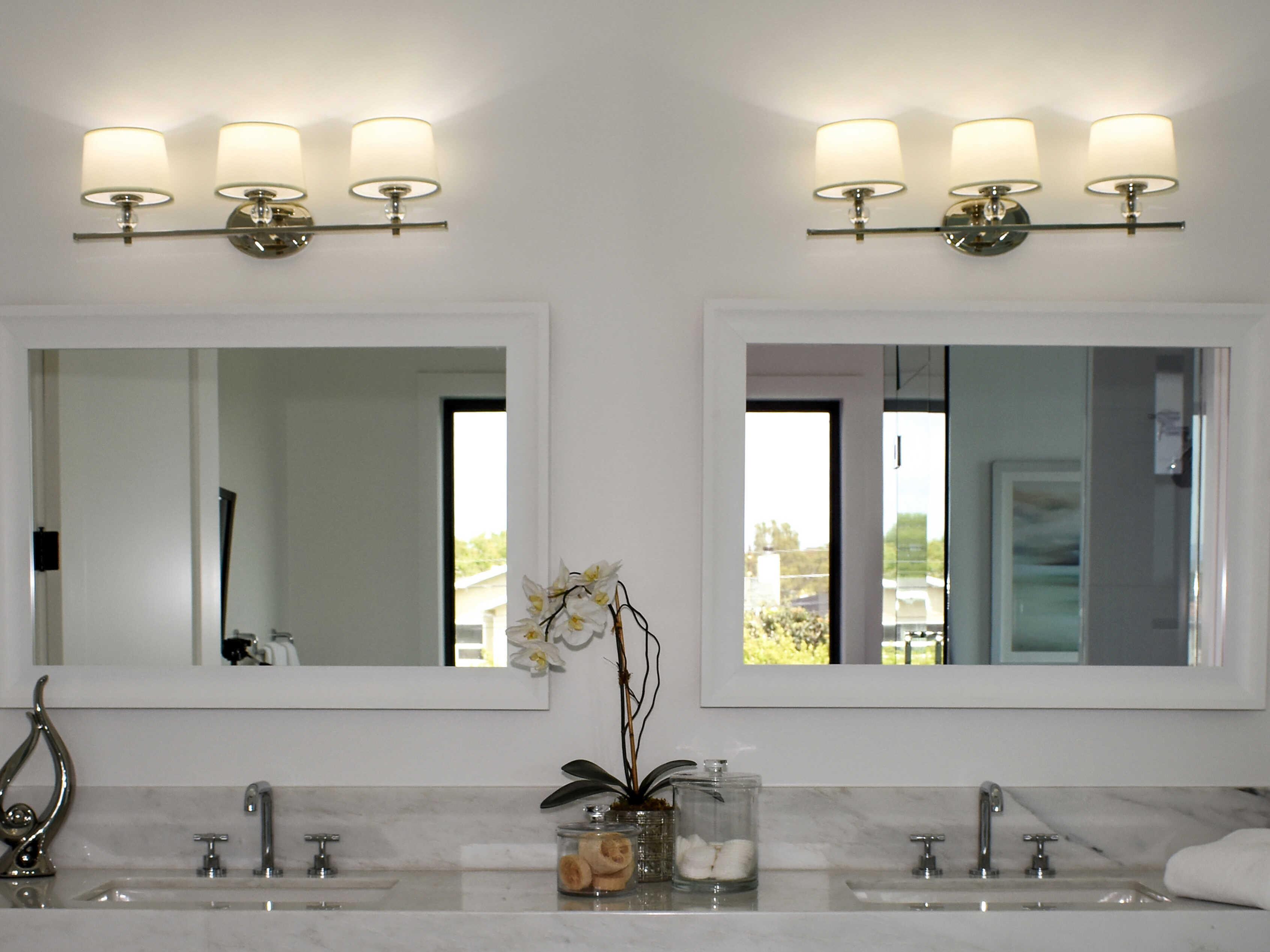 Maxim Lighting Rondo 3-Light Polished Nickel Vanity Light