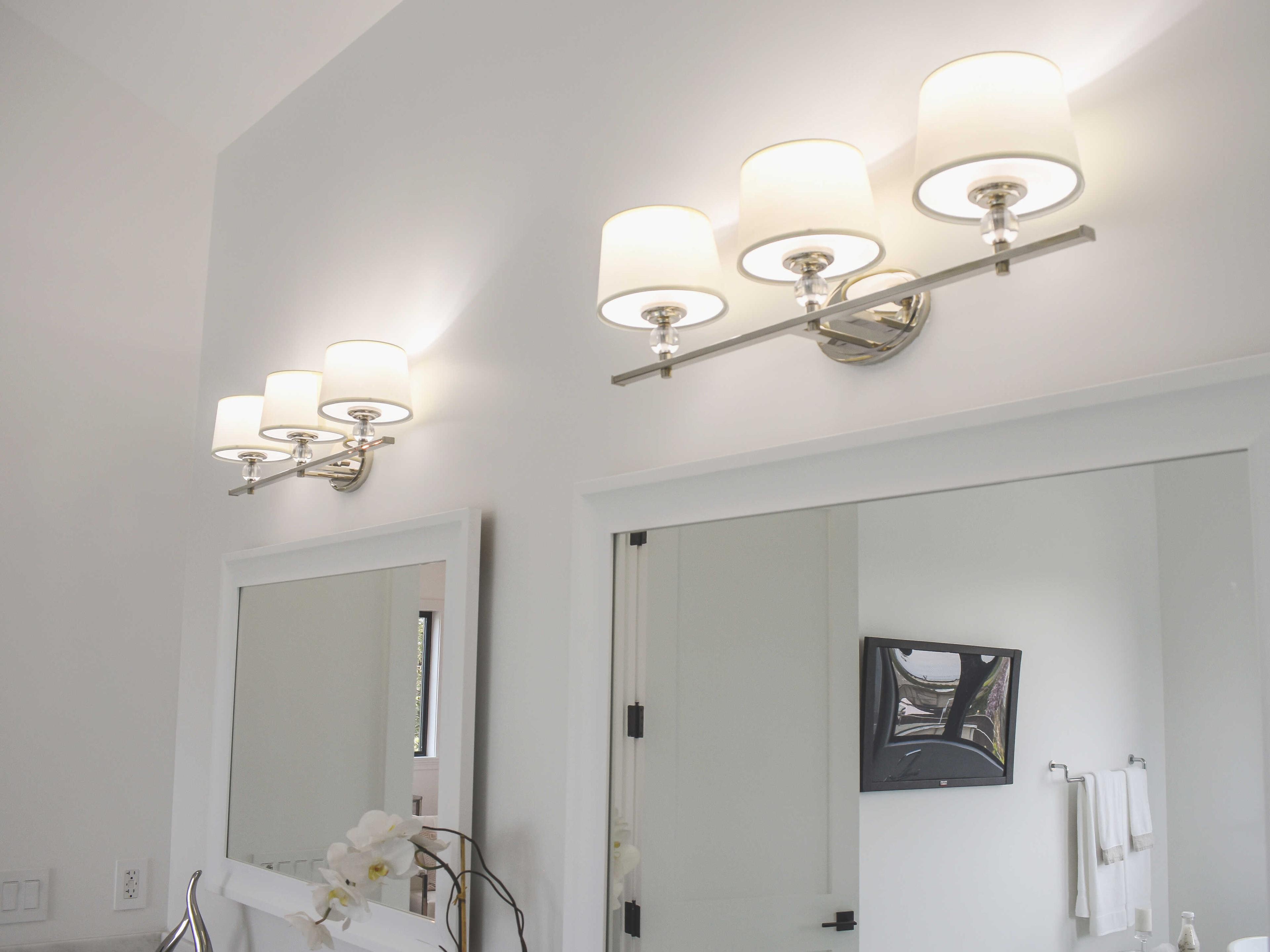 Maxim Lighting Rondo 3-Light Polished Nickel Vanity Light