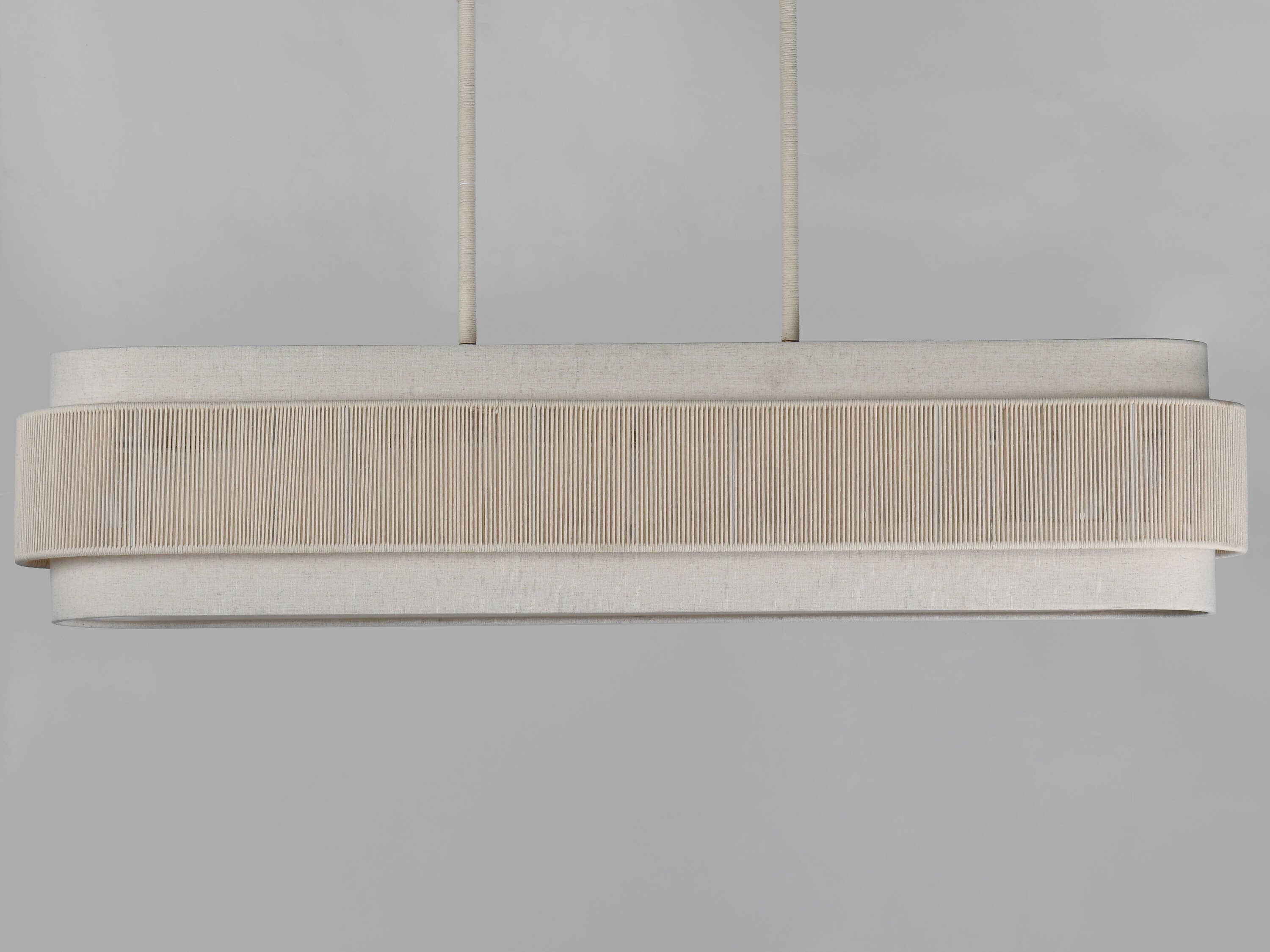 Maxim Lighting Seacliff 5-Light Natural Aged Brass Island Pendant