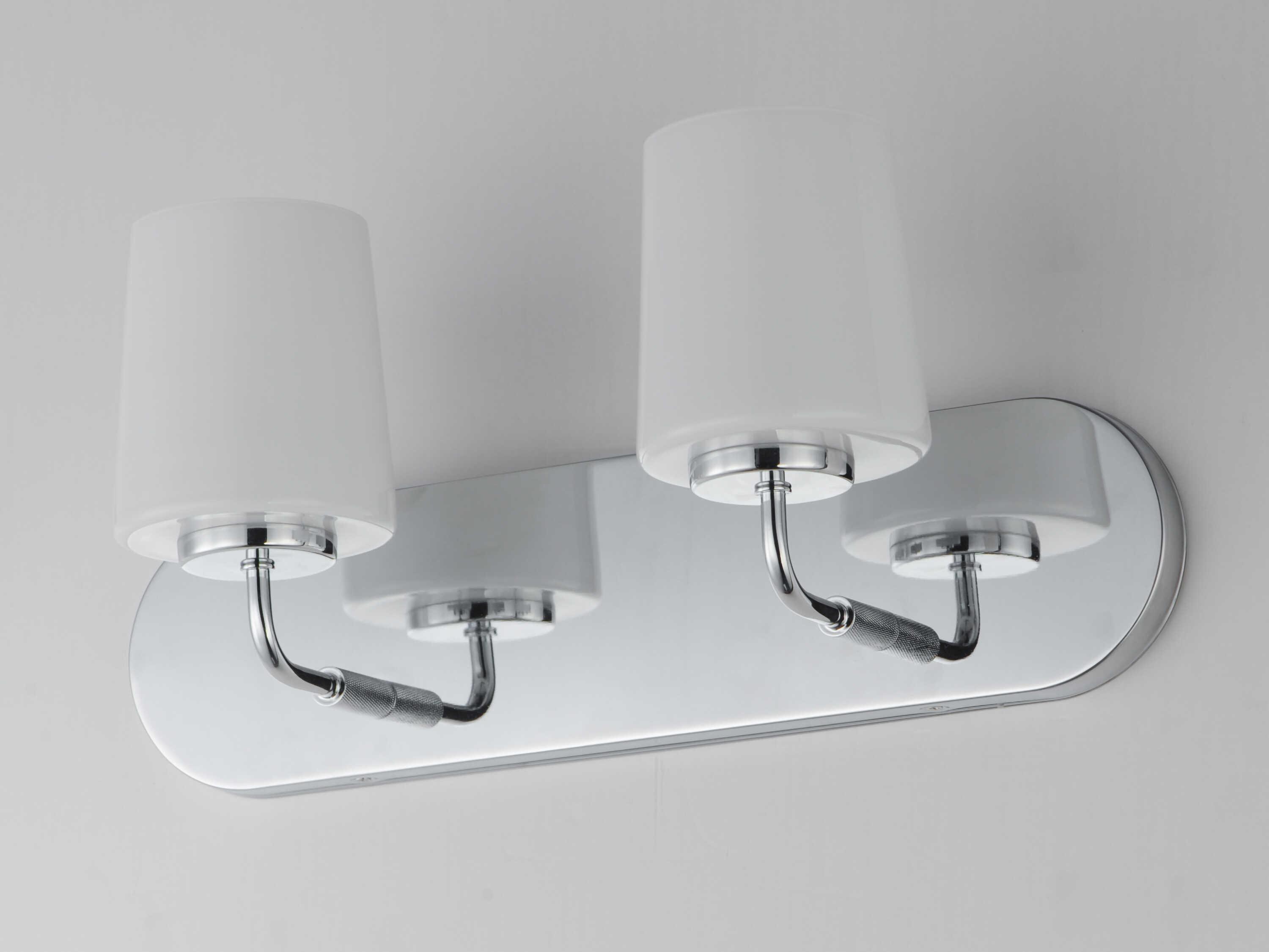 Maxim Lighting Durham 2-Light Polished Chrome Vanity Light