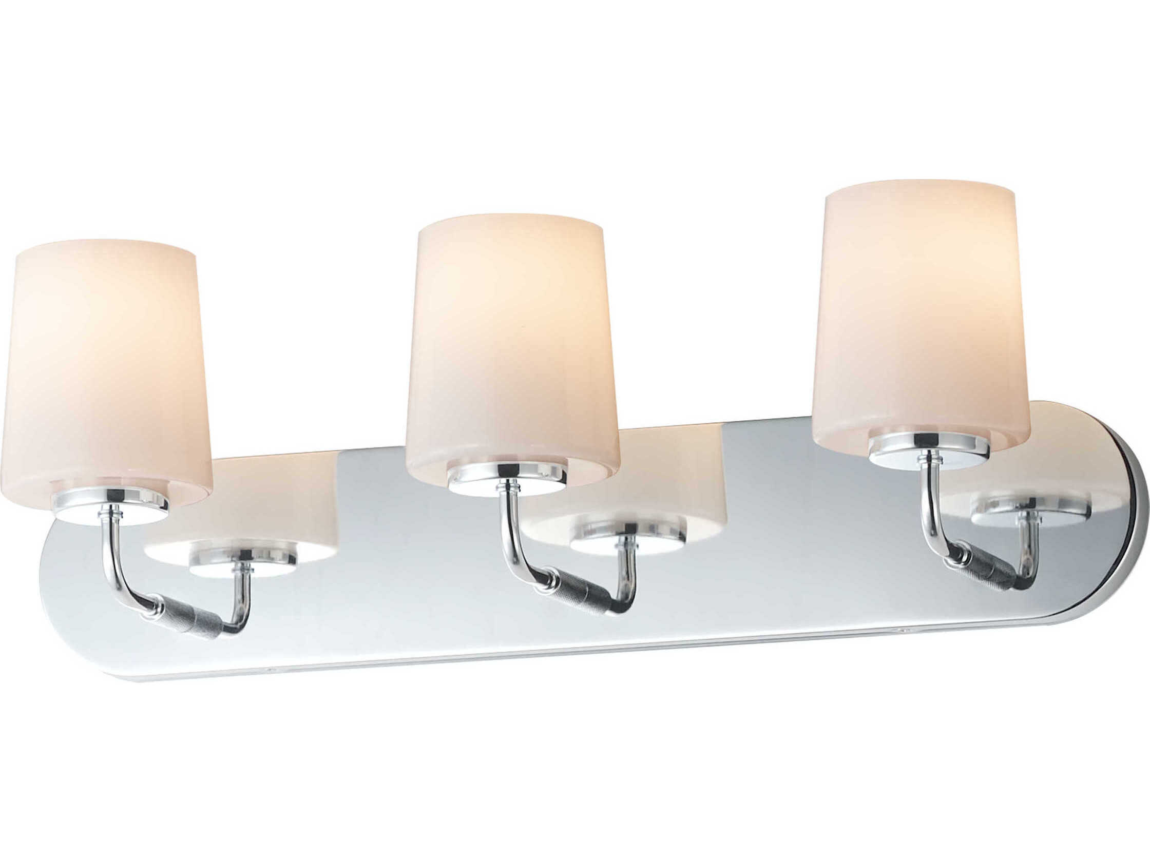 Maxim Lighting Durham 3-Light Polished Chrome Vanity Light