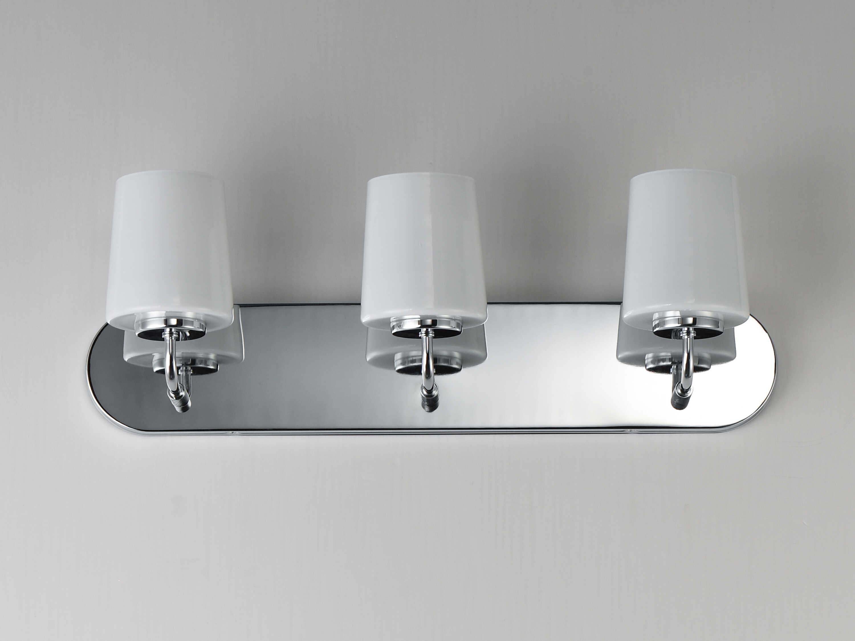 Maxim Lighting Durham 3-Light Polished Chrome Vanity Light