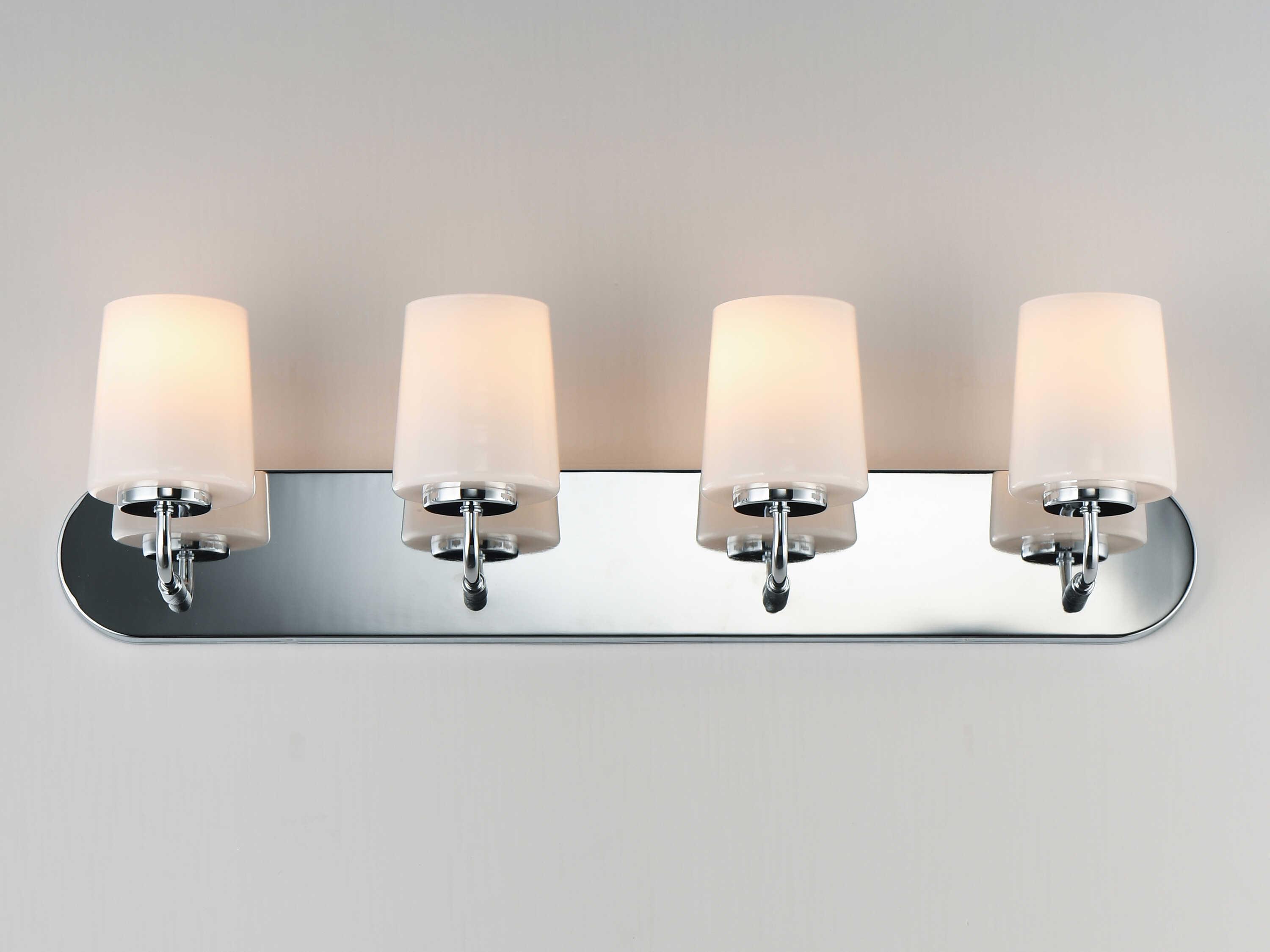Maxim Lighting Durham 4-Light Polished Chrome Vanity Light