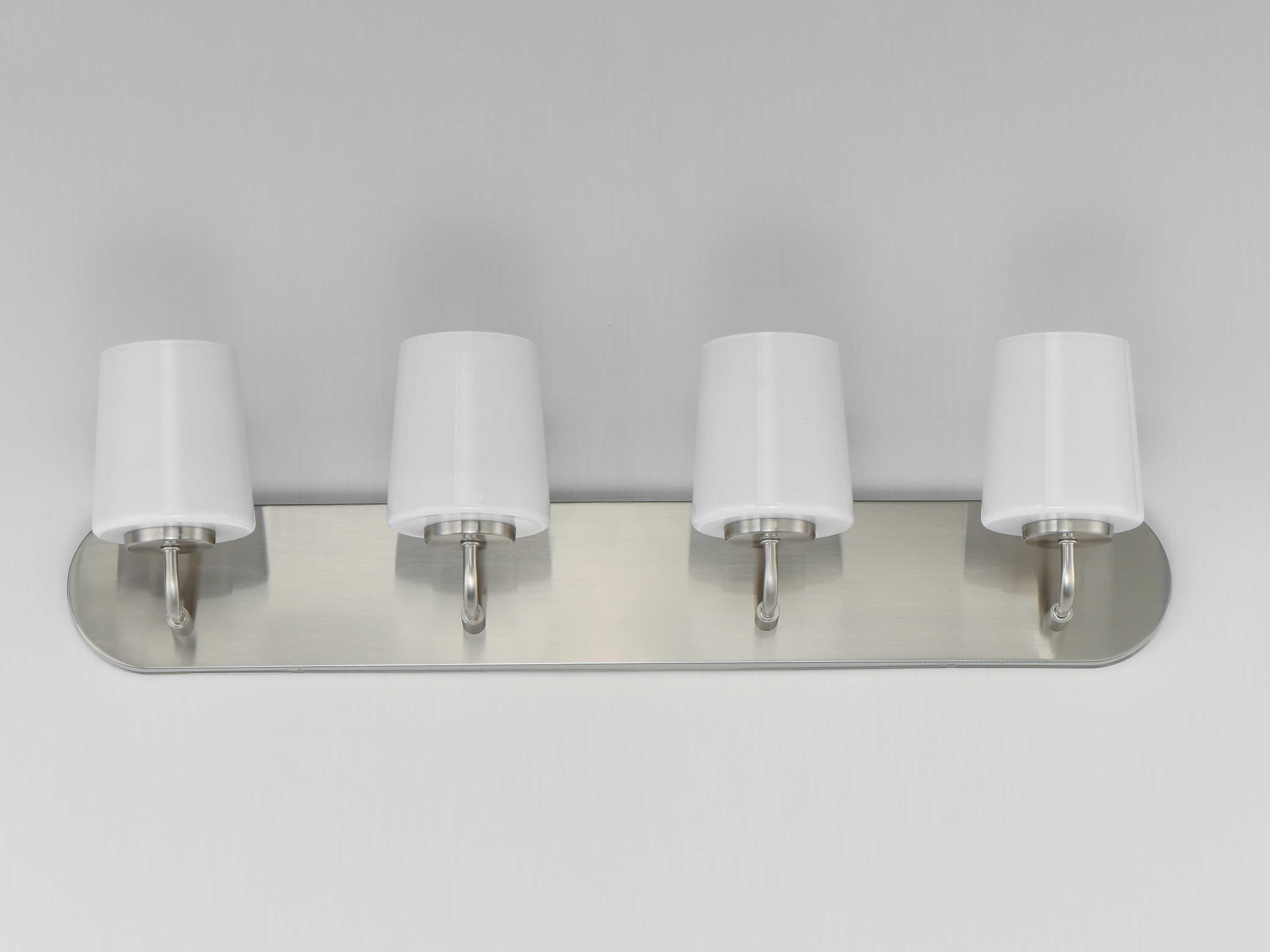 Maxim Lighting Durham 4-Light Satin Nickel Vanity Light