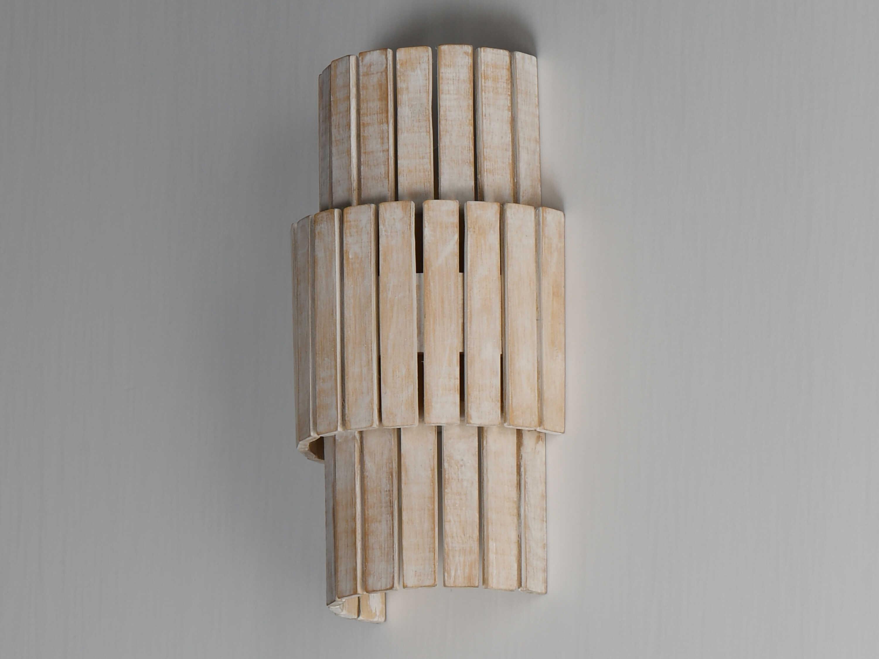 Maxim Lighting Satori 2-Light Ecru Off White Wall Sconce