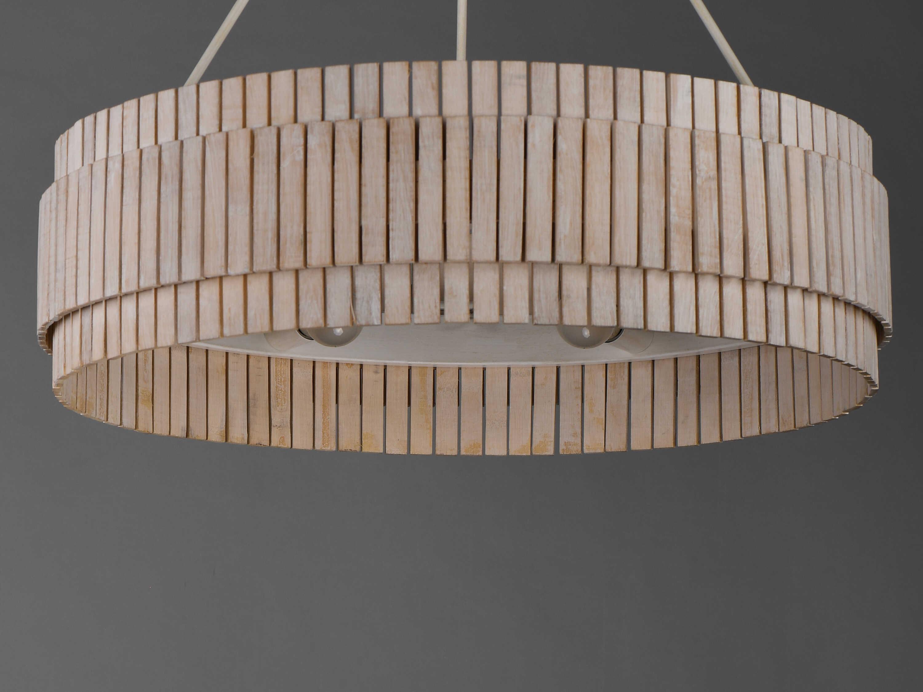 Maxim Lighting Satori 6-Light Ecru Off White Round Chandelier