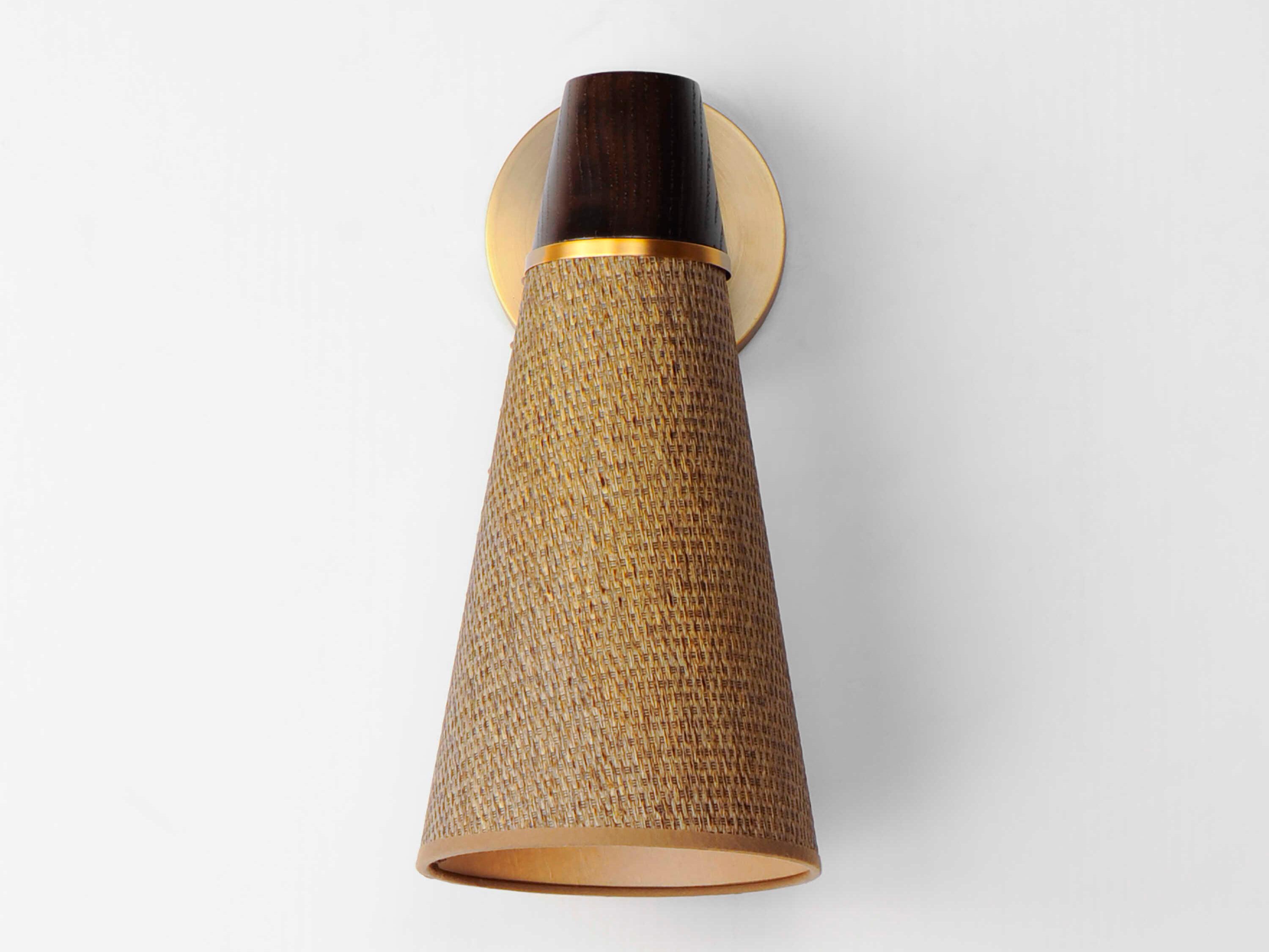 Maxim Lighting Sumatra 1-Light Natural Aged Brass Wall Sconce