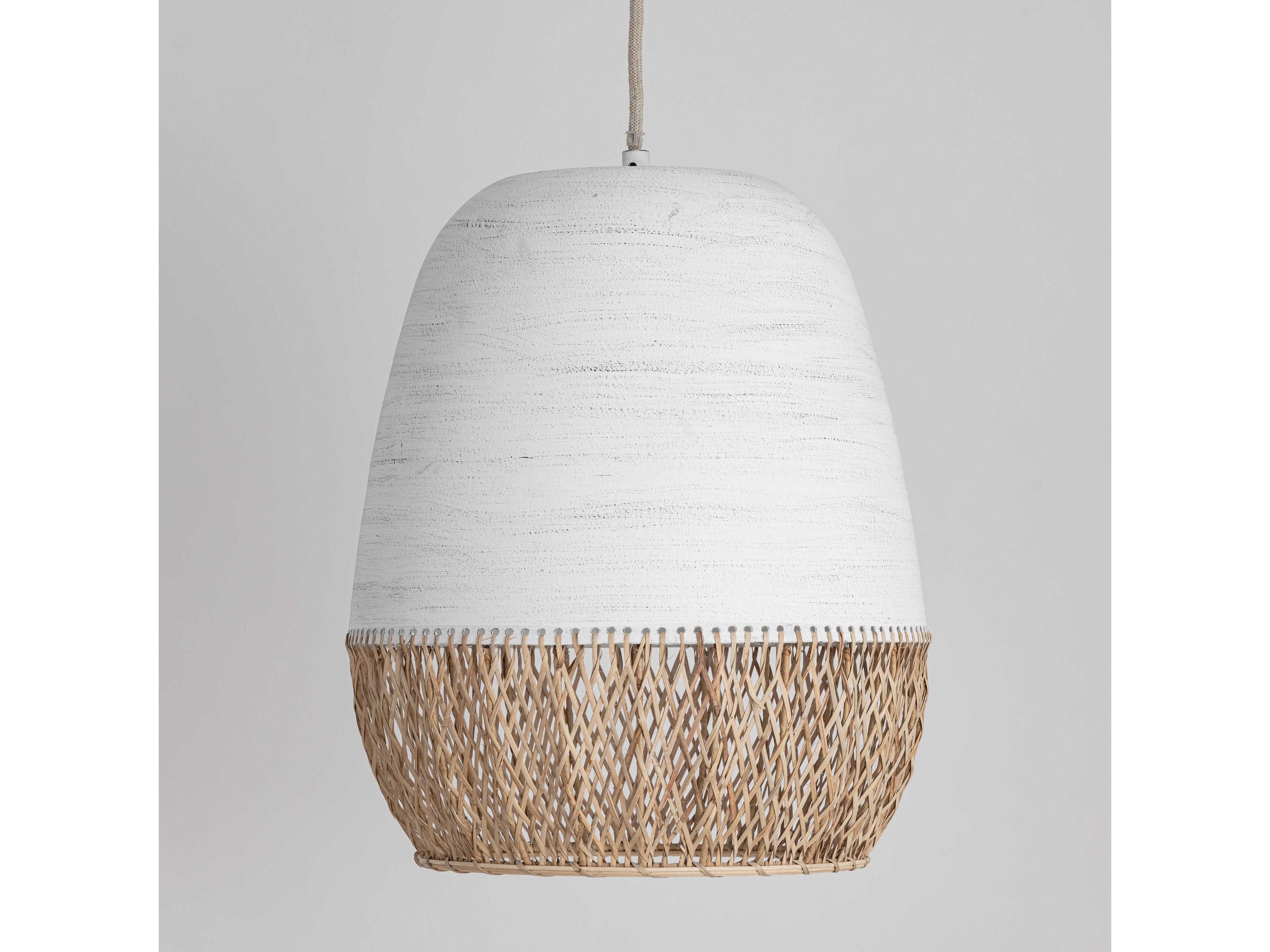 Maxim Lighting Tamba 1-Light Ivory Off White Pendant