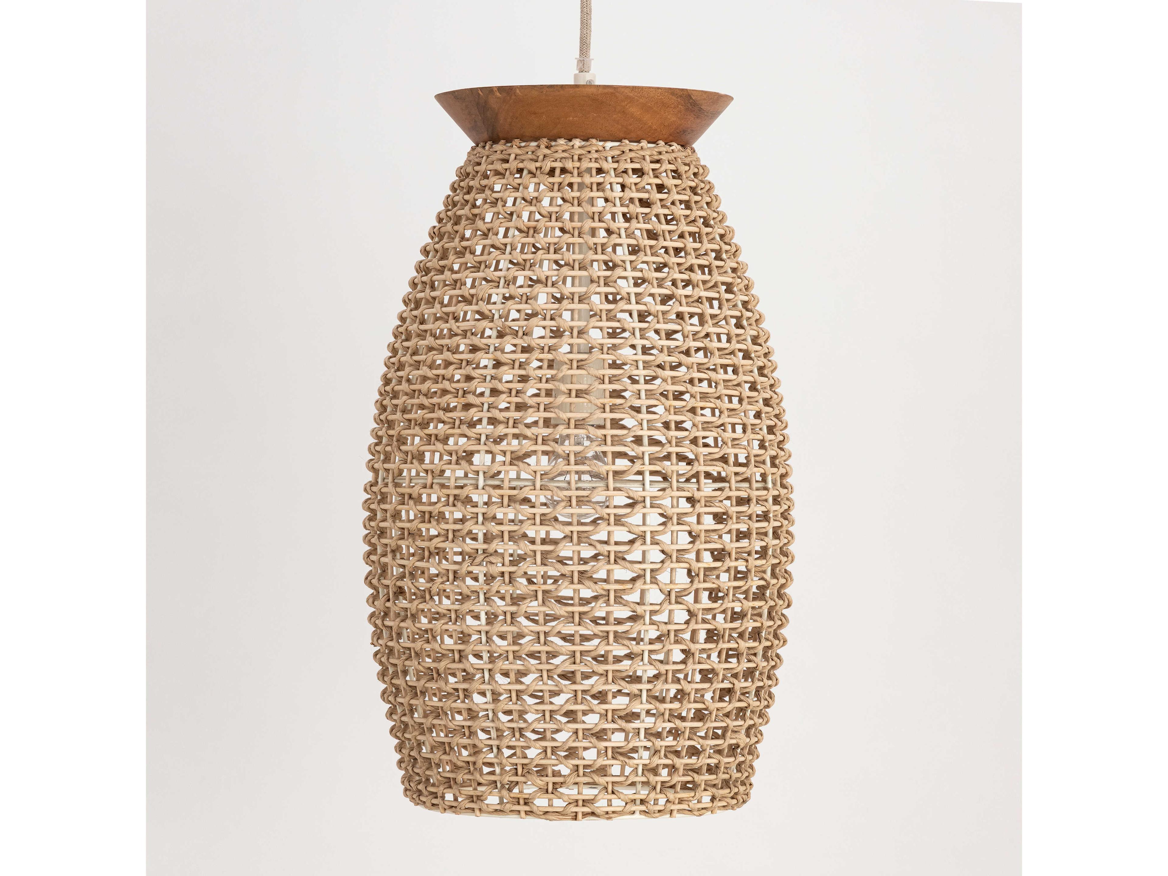 Maxim Lighting Cotswold 1-Light Walnut Brown Pendant