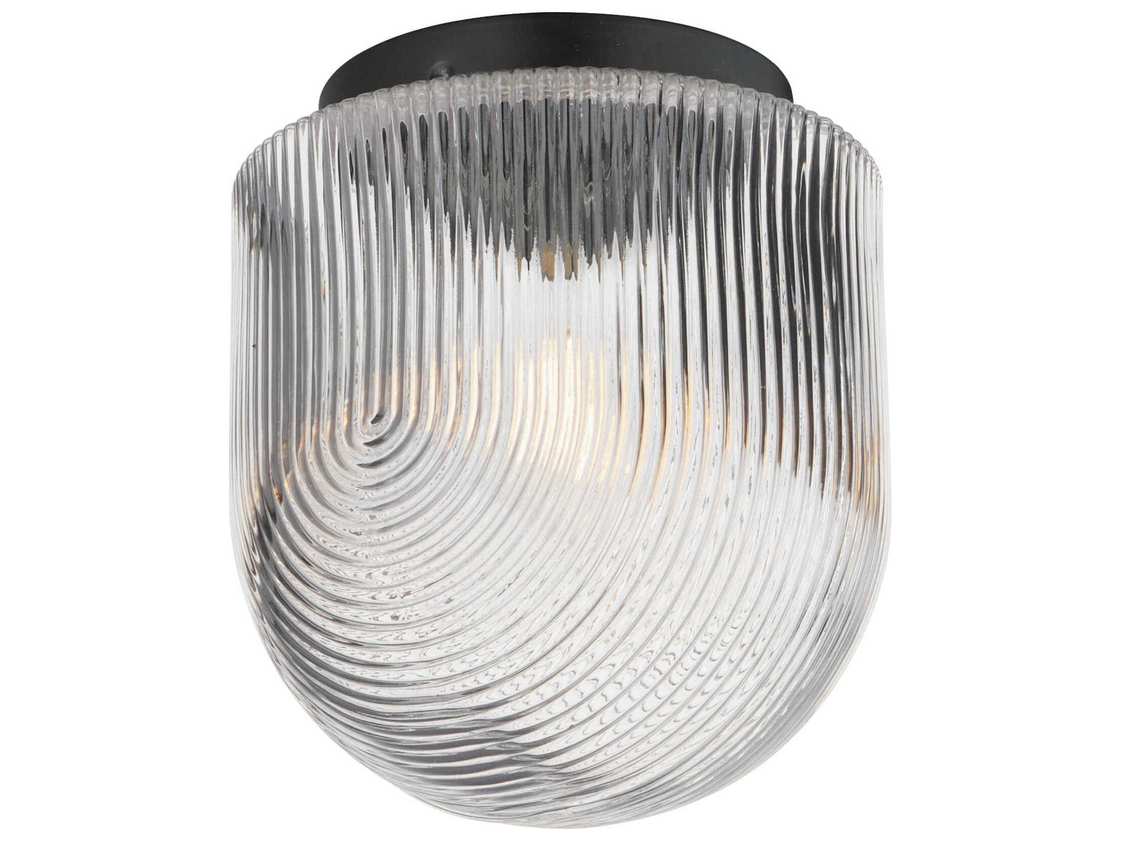 Maxim Lighting Dune 1-Light Black Flush Mount