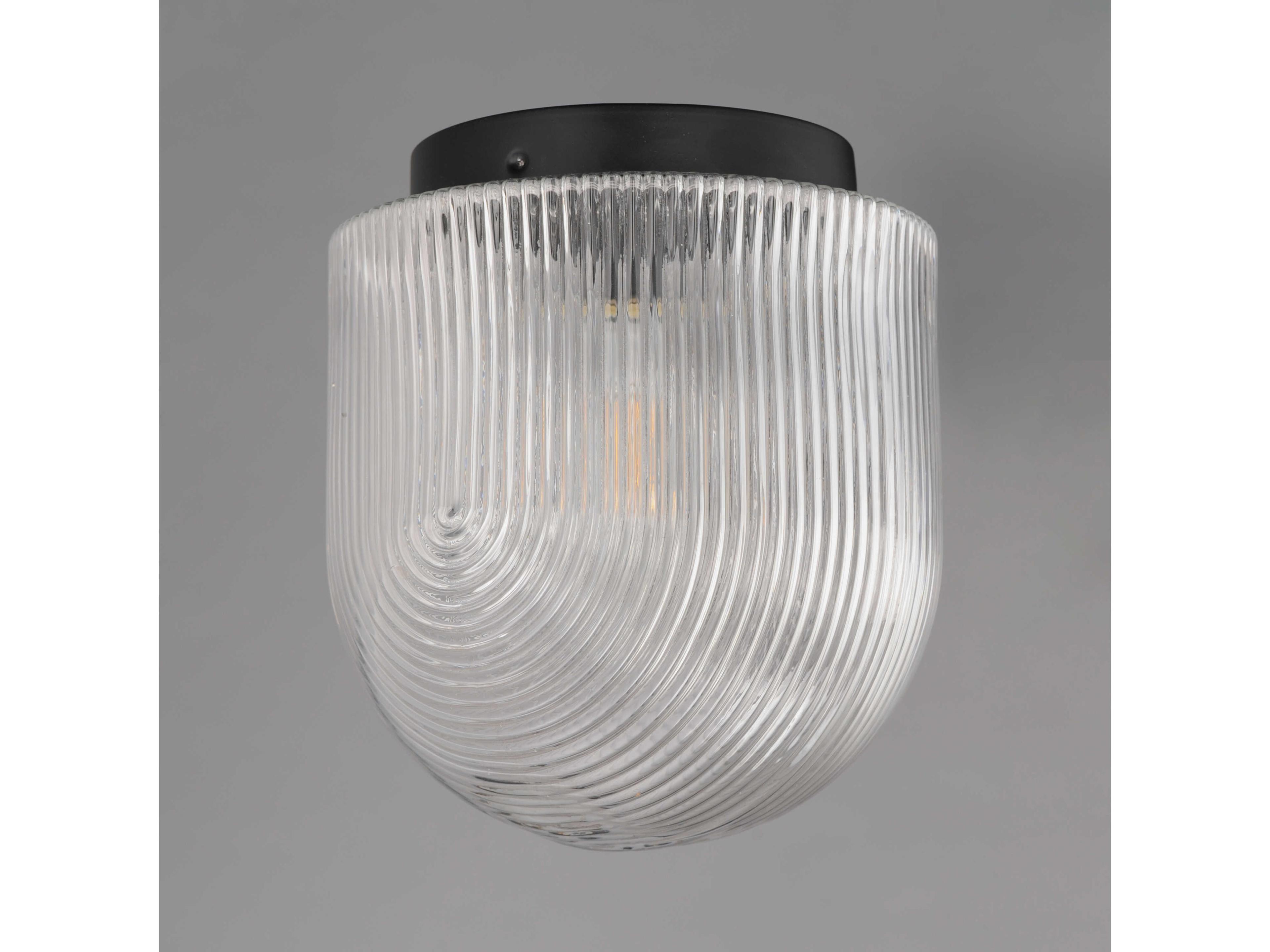 Maxim Lighting Dune 1-Light Black Flush Mount